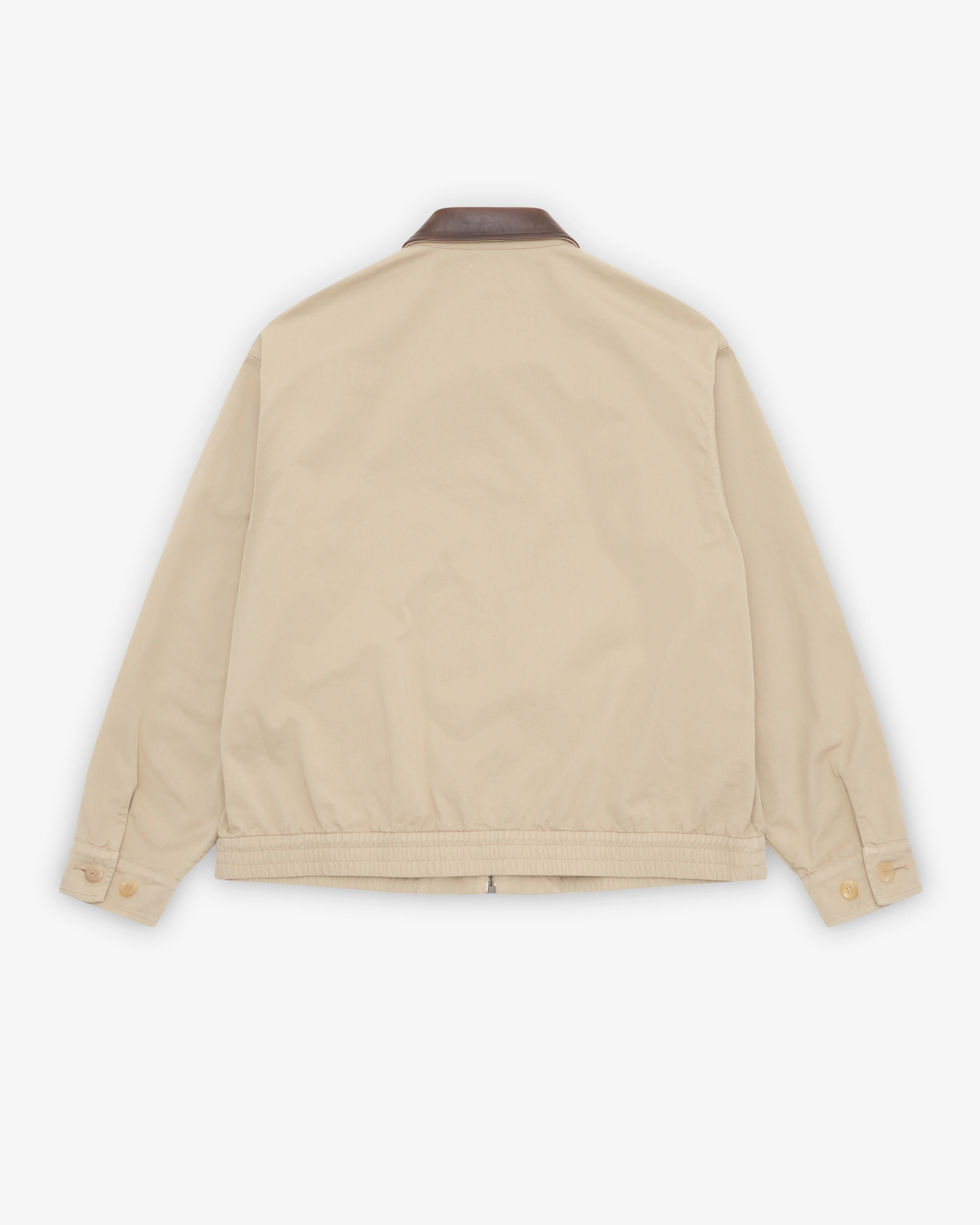 Prada - Men's Cotton Jacket With Leather Details - (Cord)