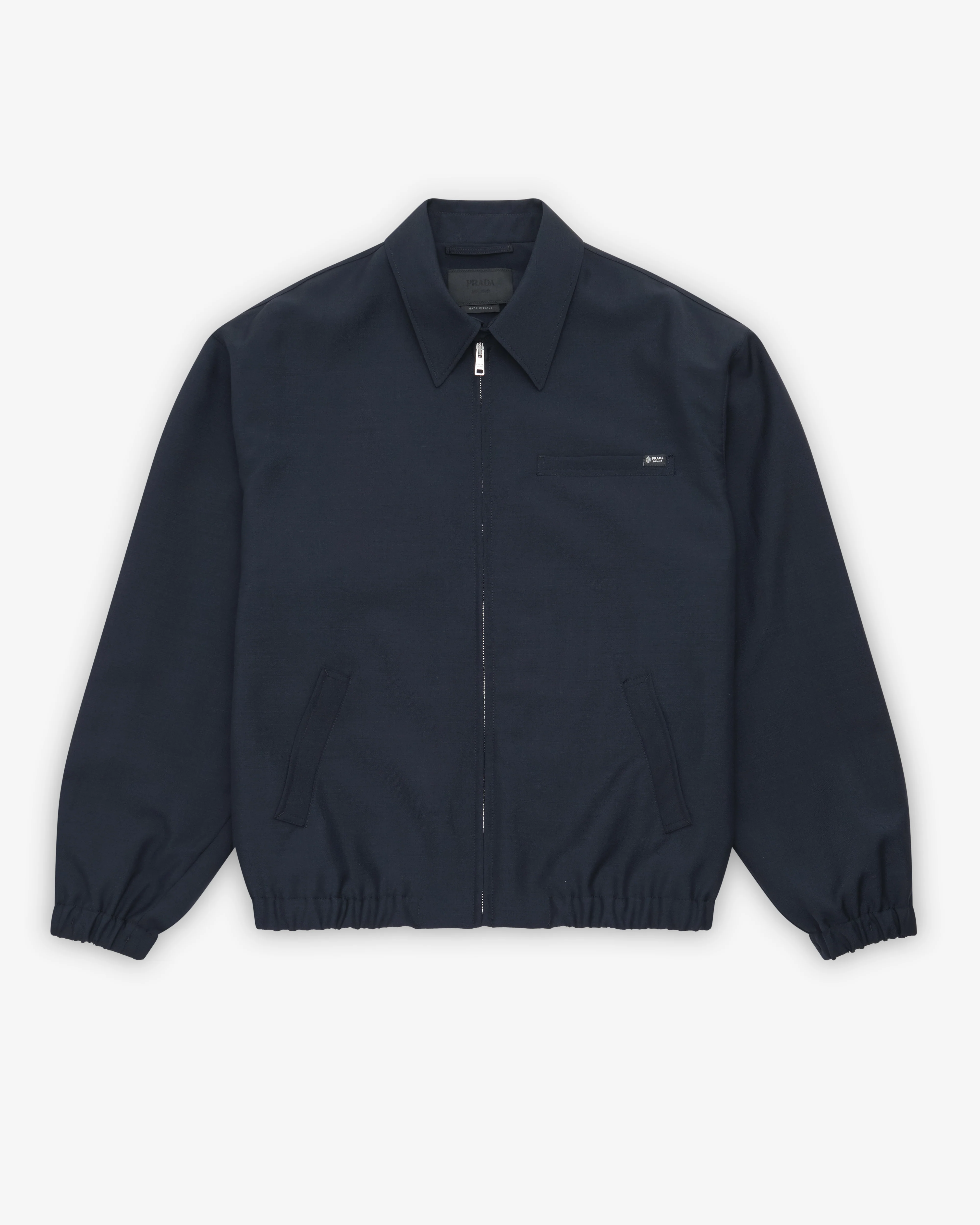 Prada - Men's Mohair Wool Blouson Jacket - (Navy)
