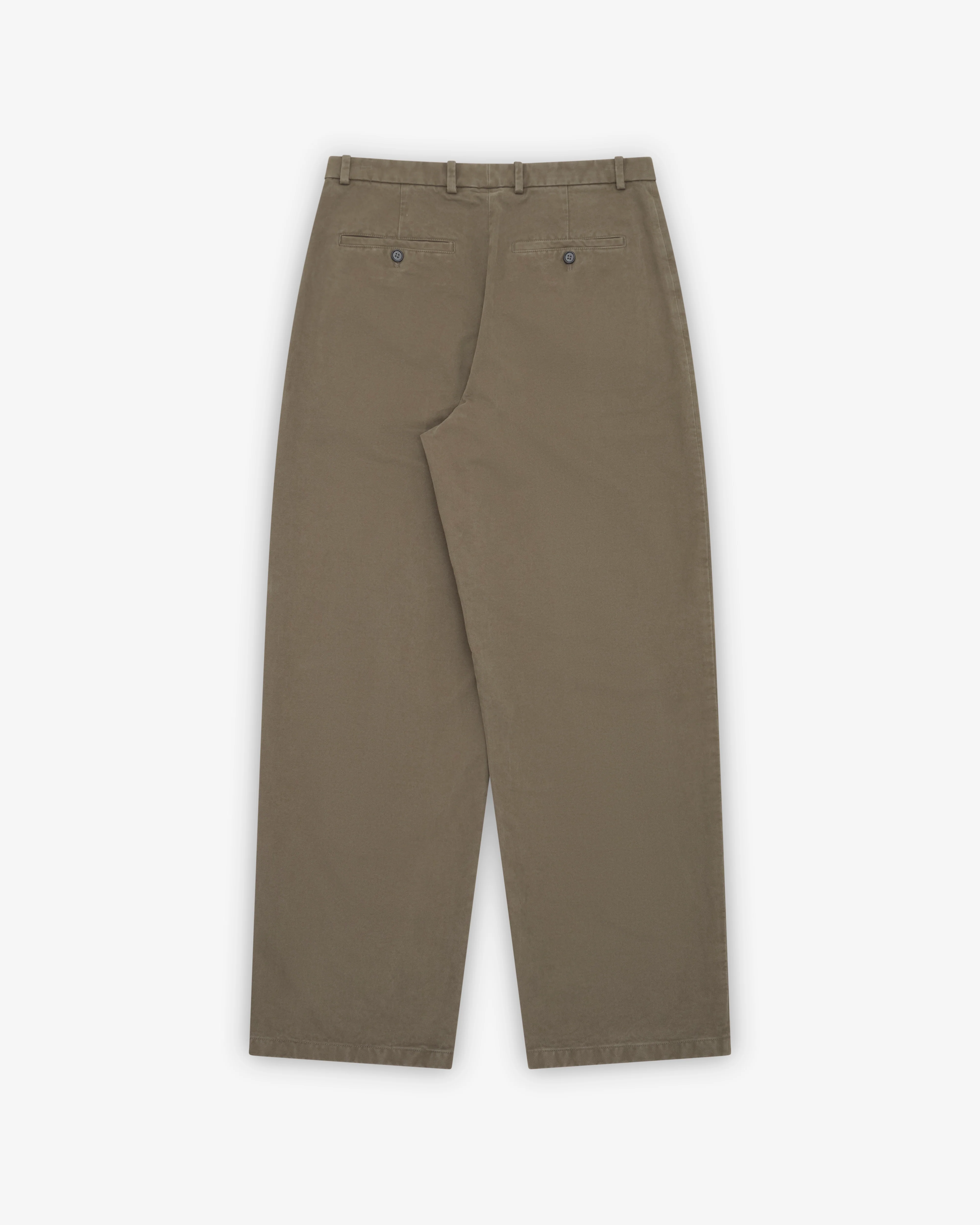 Jil Sander - Men's Cotton Drill Trousers - (Thyme Green)