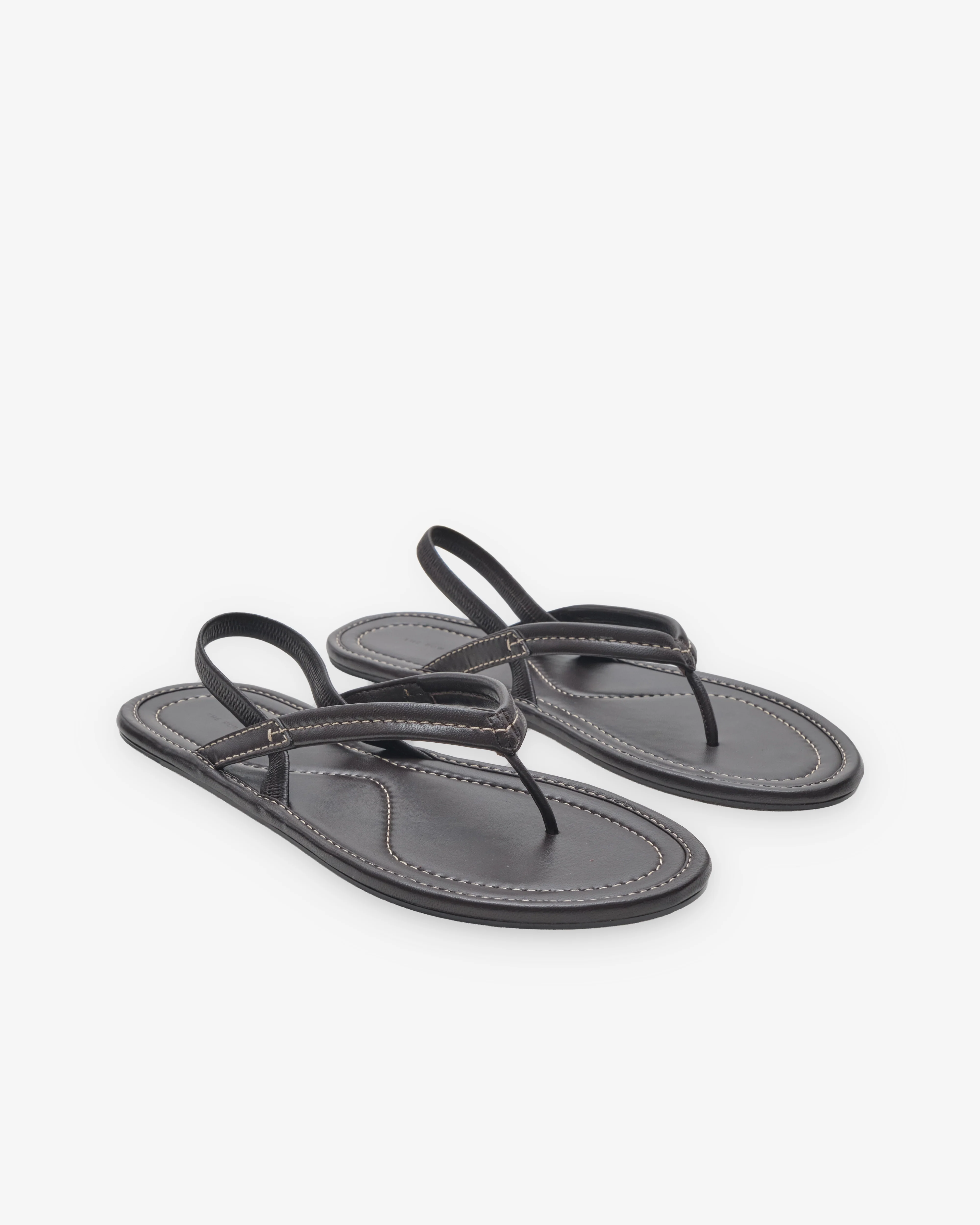 The Row - Women's Malick Sandal Two - (Lacquer)