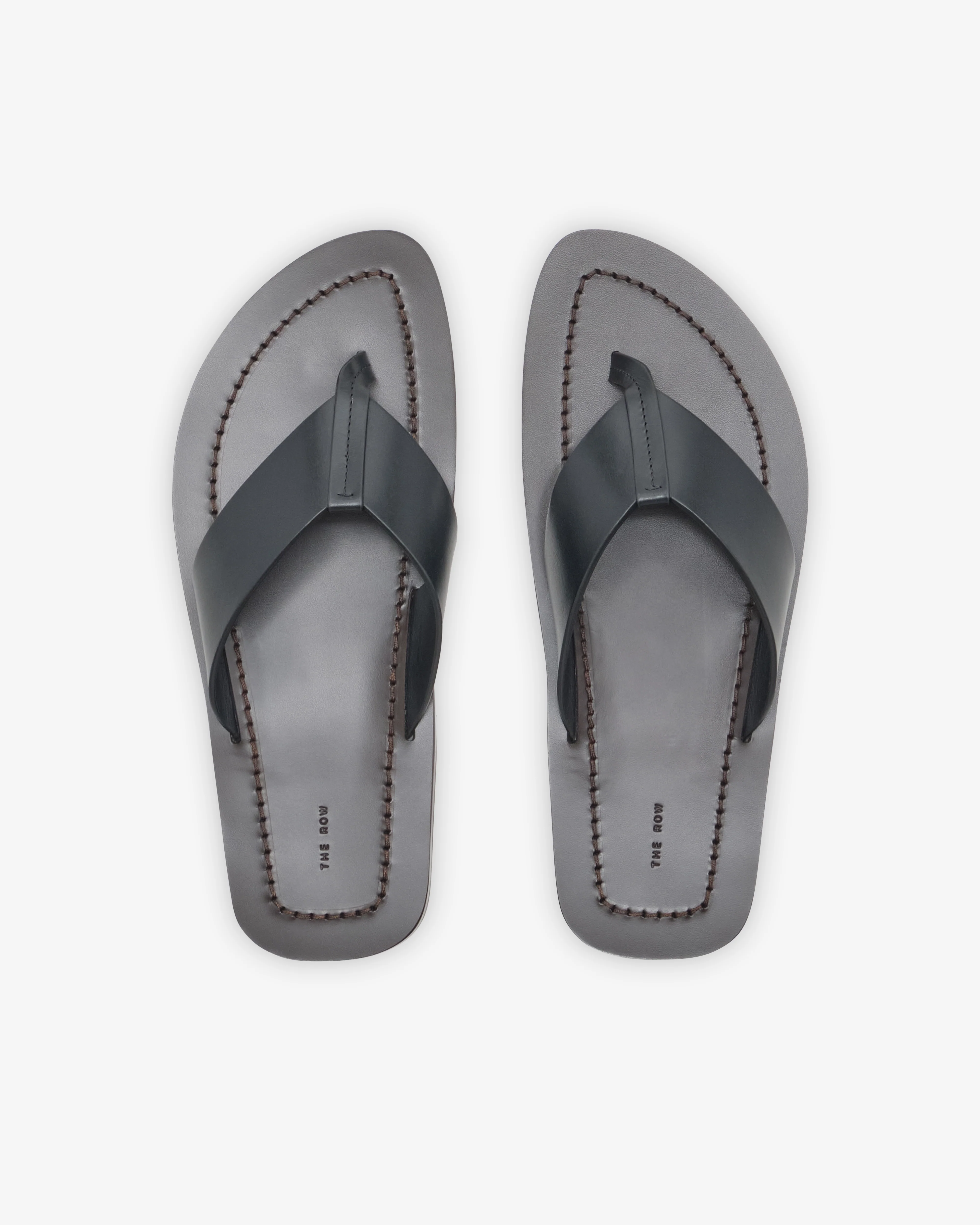 The Row - Men's Dan Flip Flop - (Black)
