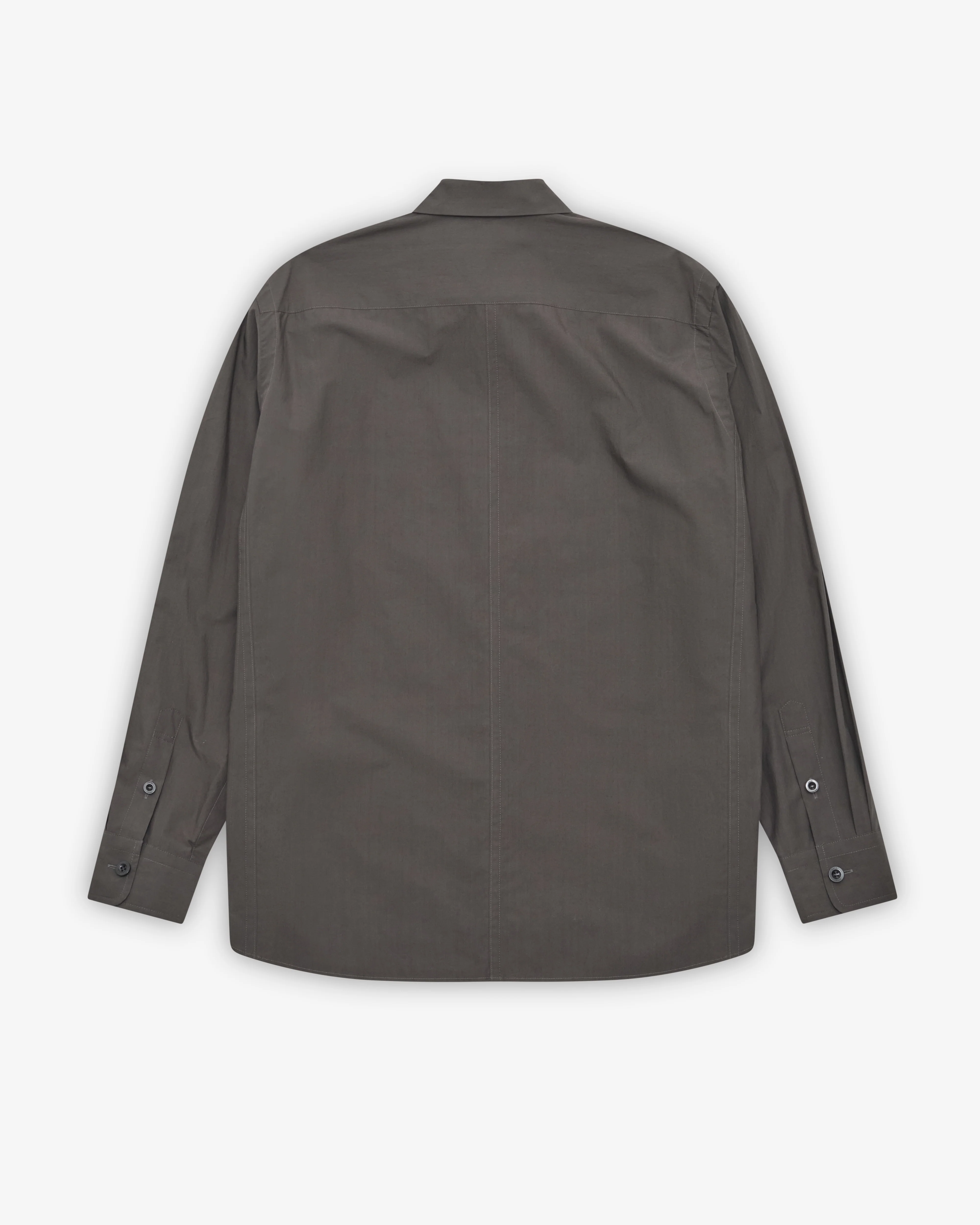 Sacai - Men's Cotton Typewriter Shirt - (Dark Khaki)