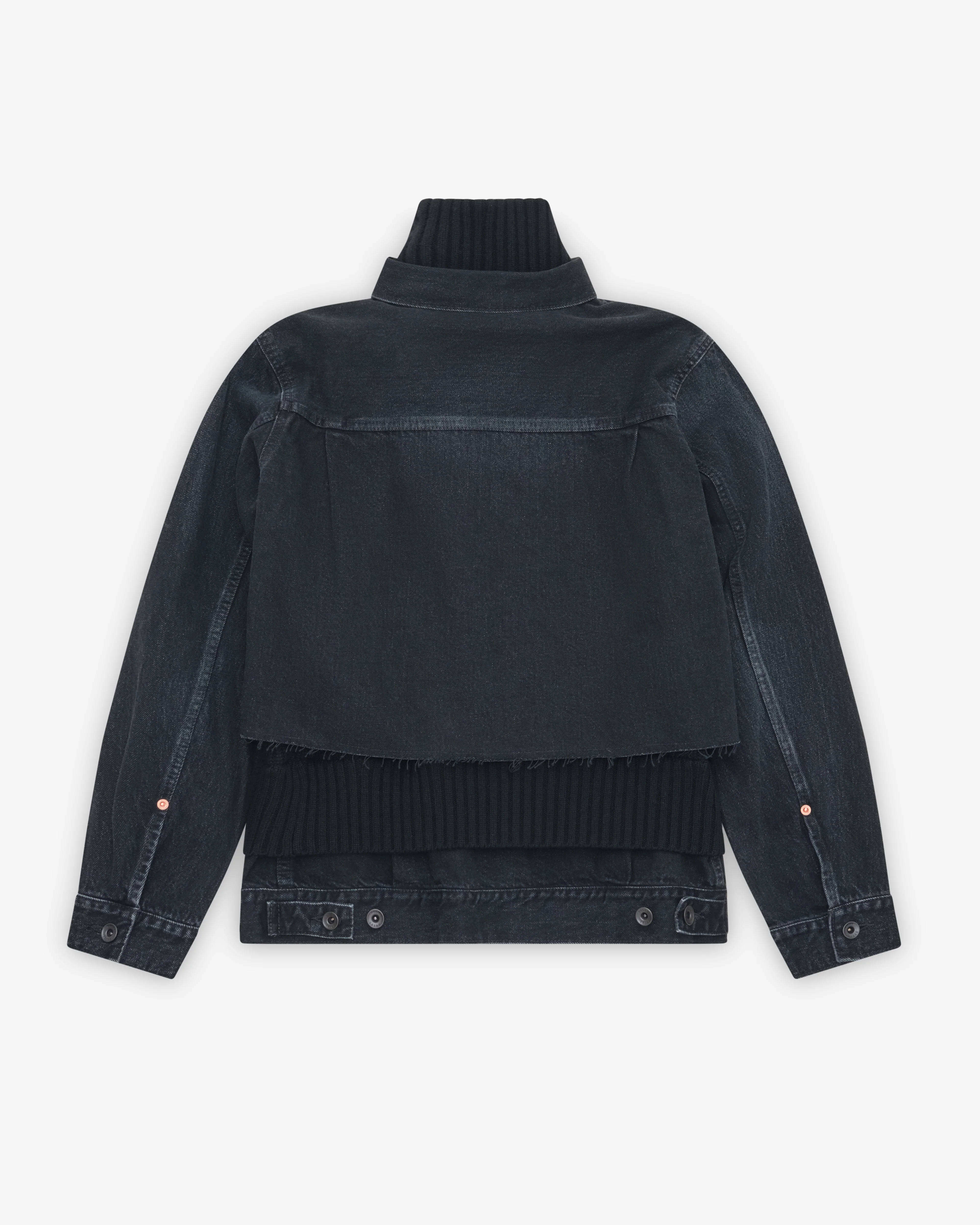 Sacai - Women's Denim Knit Jacket - (Black)