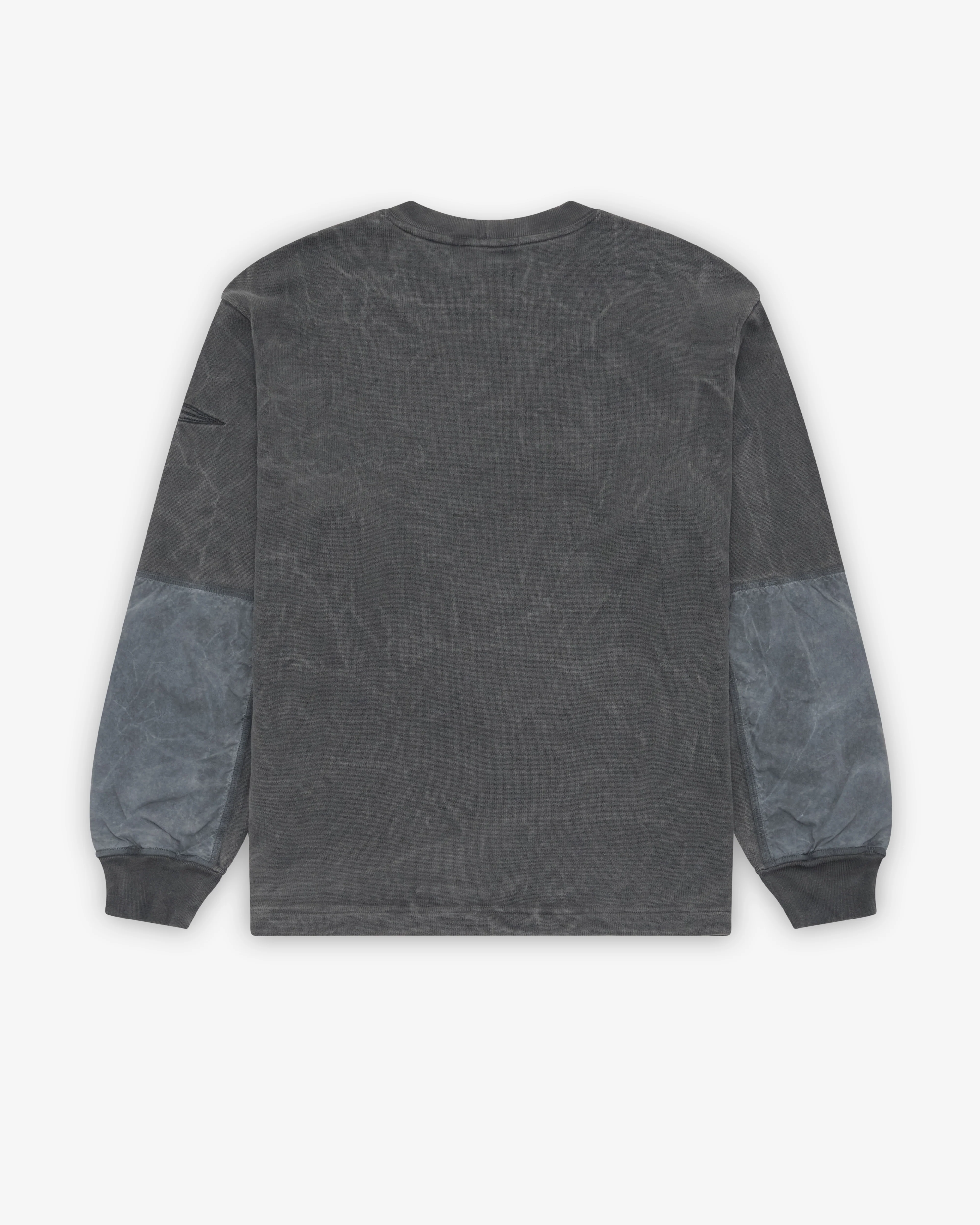Stone Island - Men's Uneven Pigment Dyed Vanisé Sweatshirt - (Black)