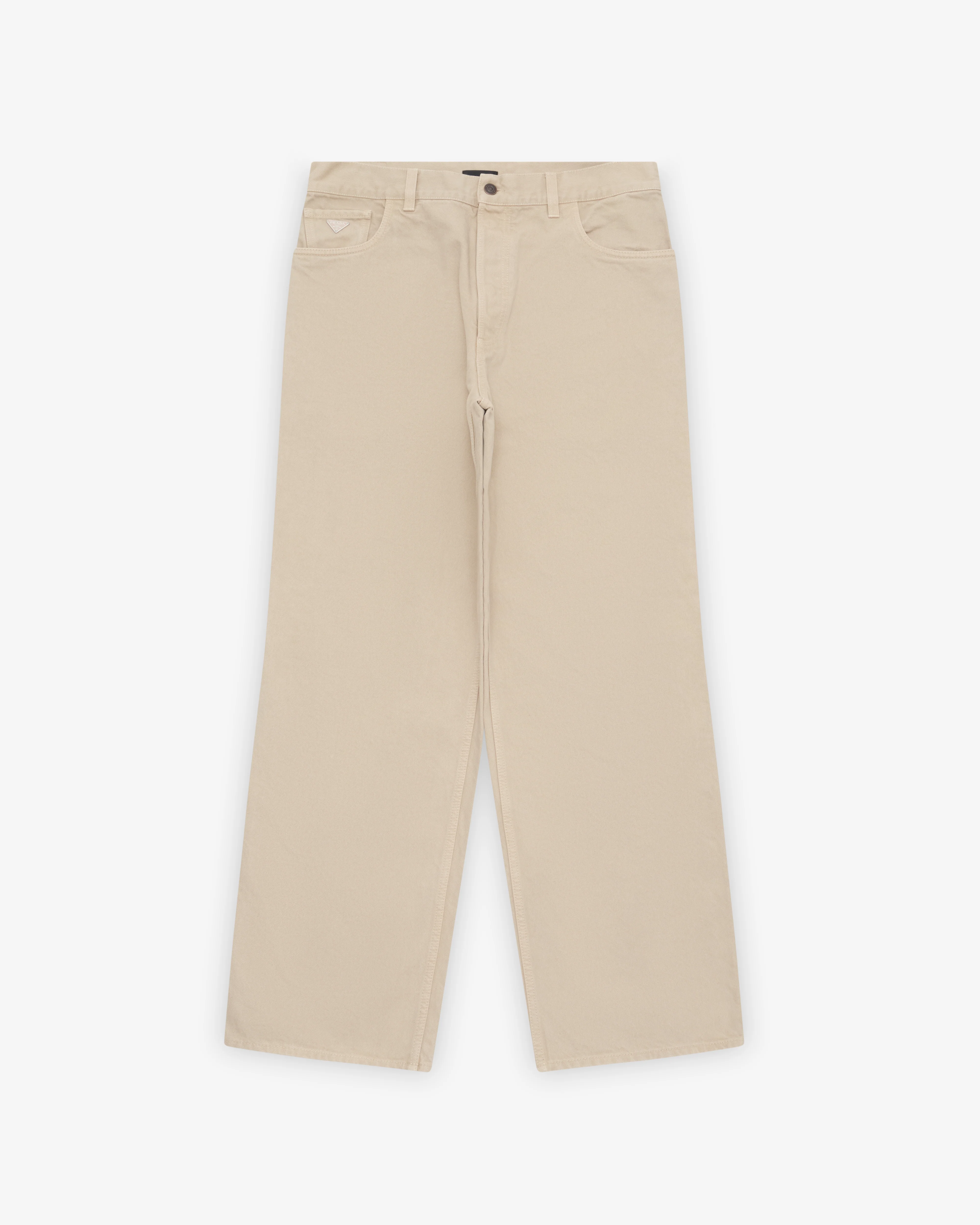 Prada - Men's 5-Pocket Old Denim Jeans - (Sand)