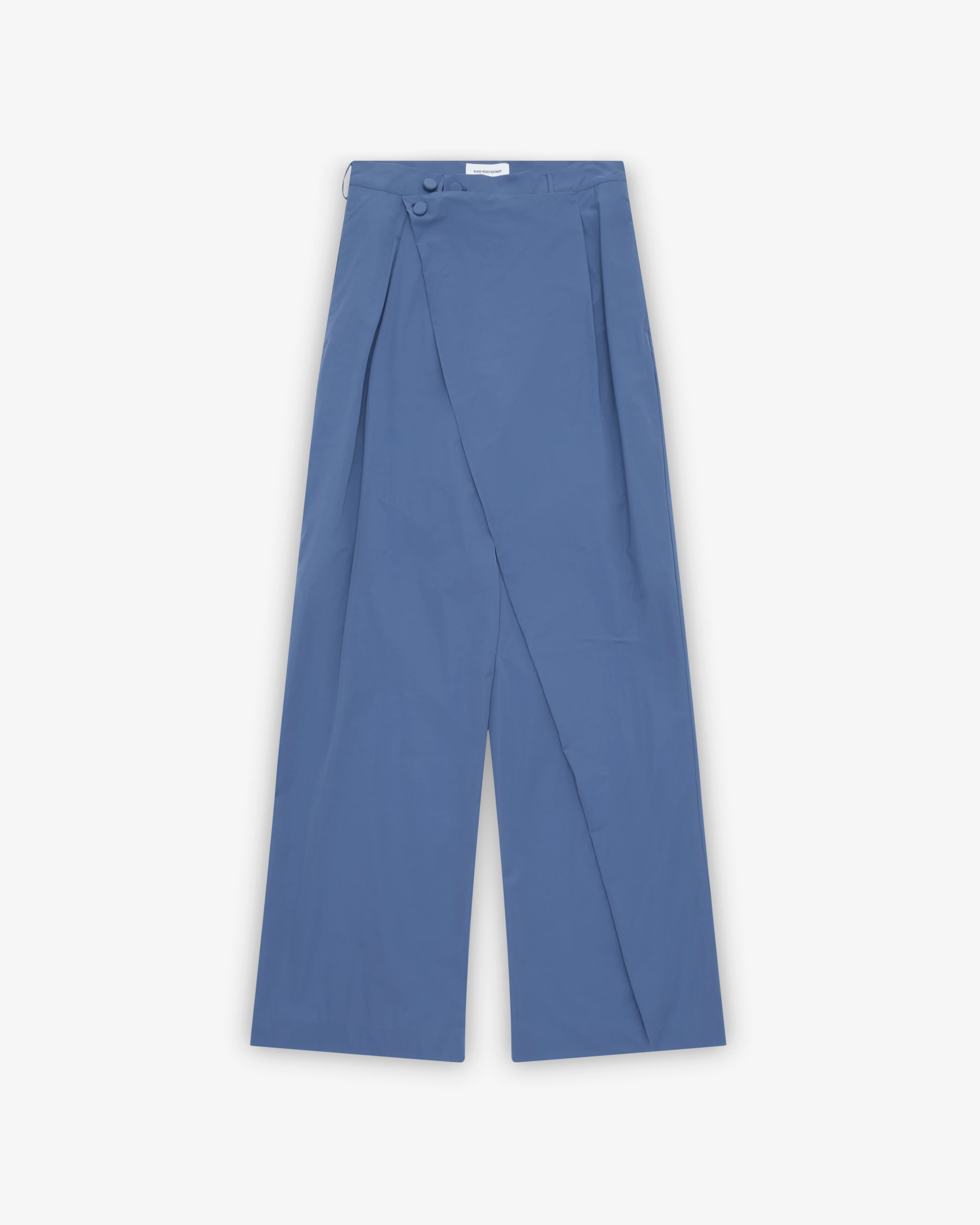 Kiko Kostadinov - Men's Kippel Wrap Trousers - (Abyss Blue)