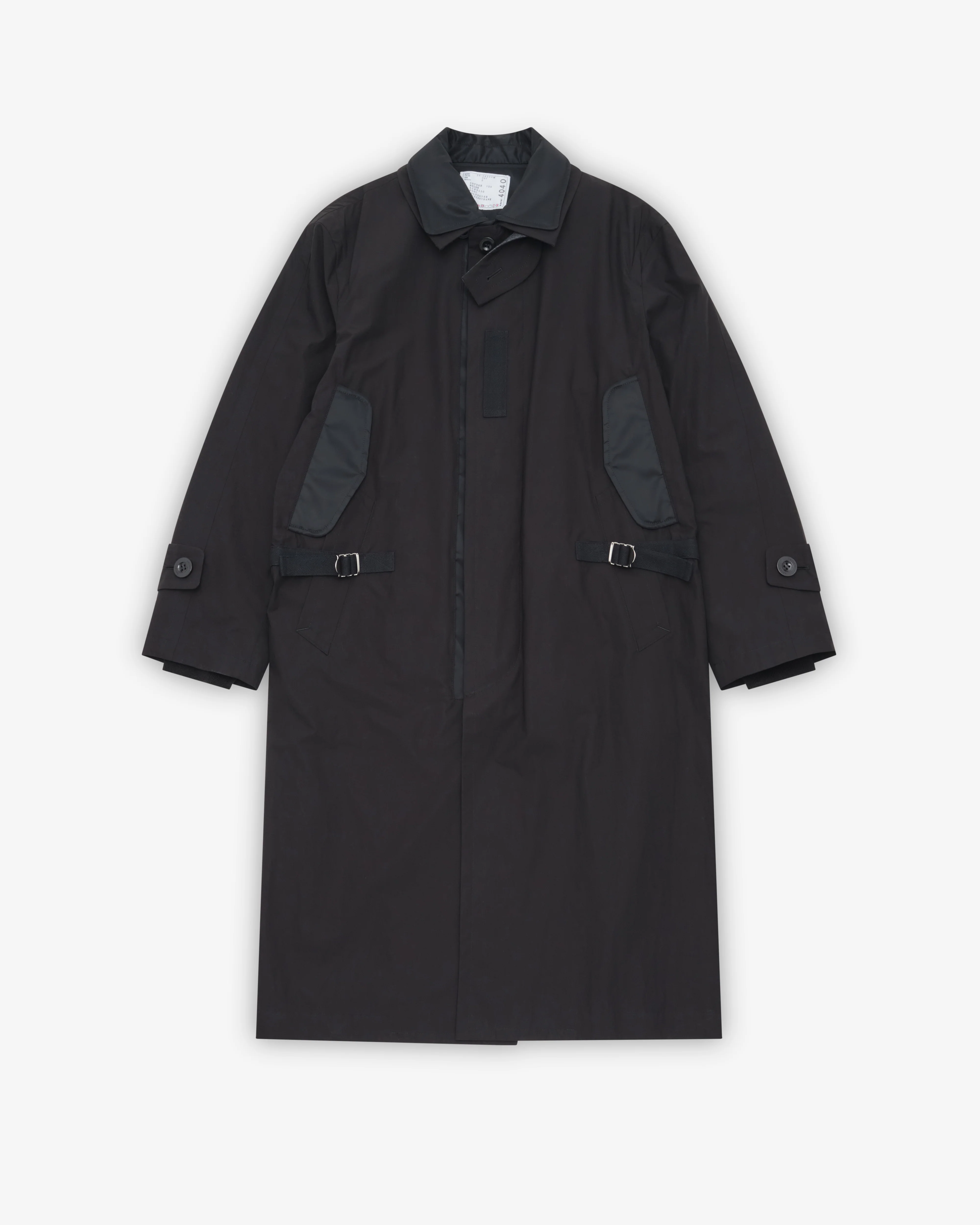 Sacai - Men's Cotton Typewriter Coat - (Black)