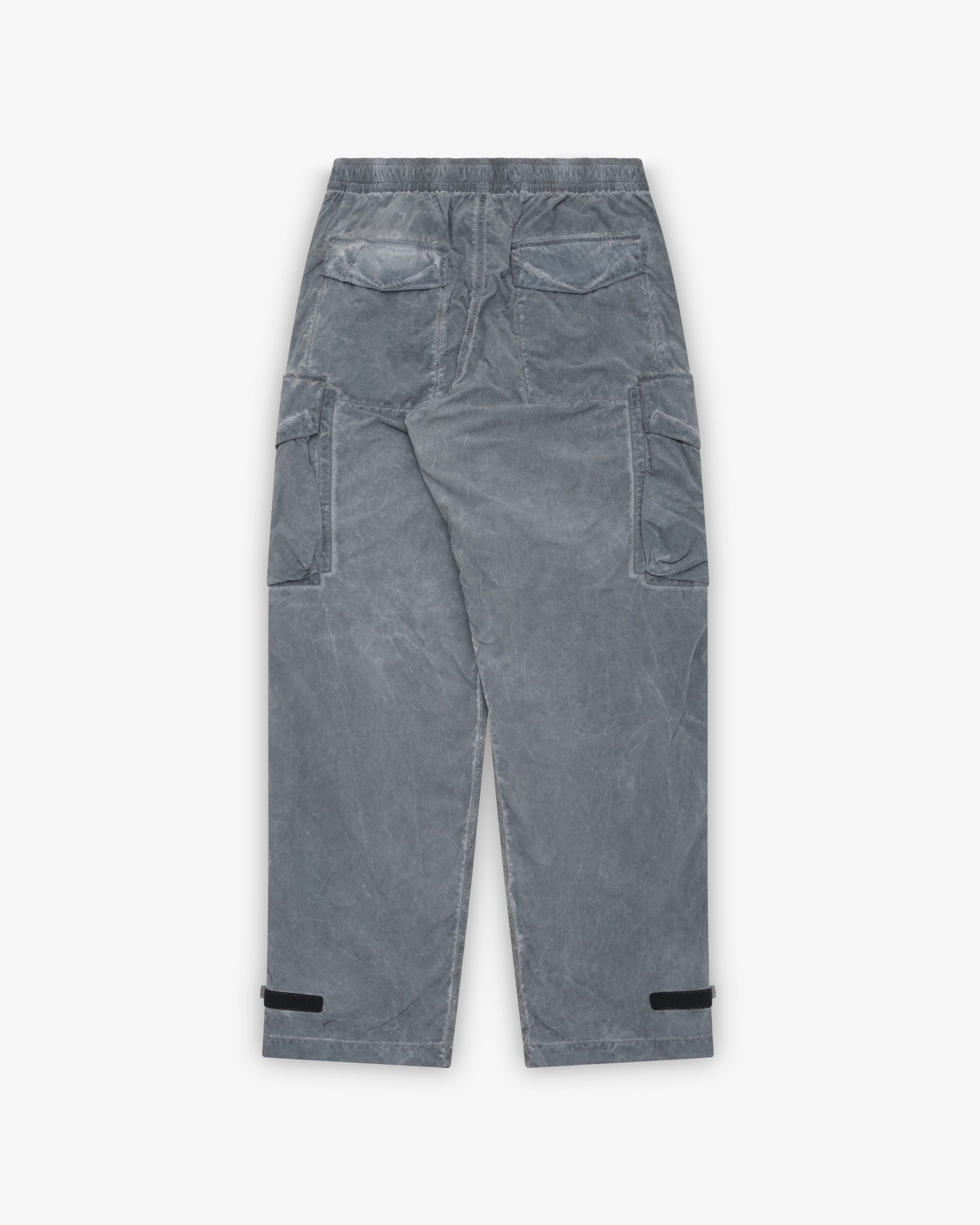 Stone Island - Men's Uneven Pigment Dyed Nylon Smerigliato Trousers - (Black)