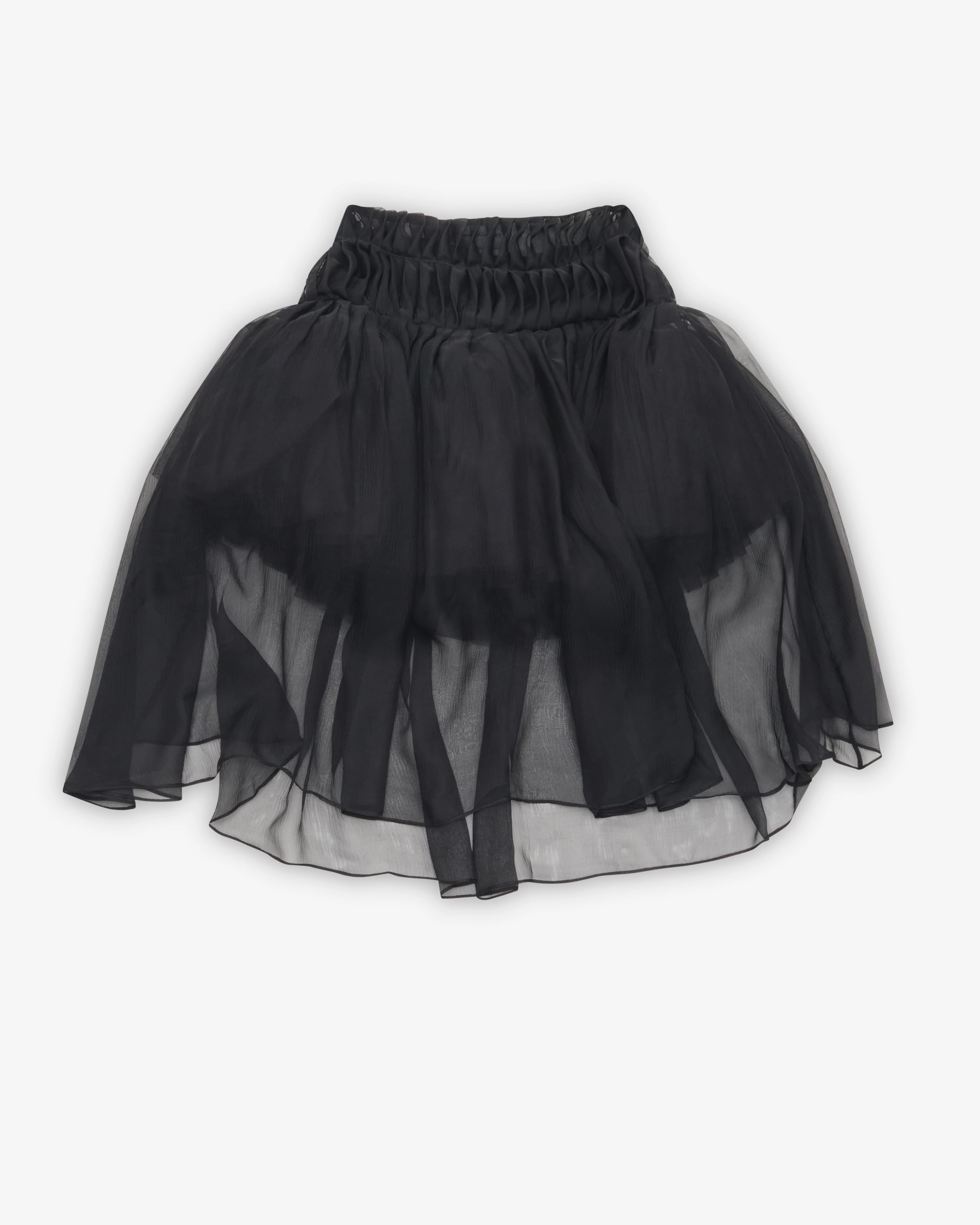 Pauline Dujancourt - Women's Alice Silk Mini Skirt - (Black)