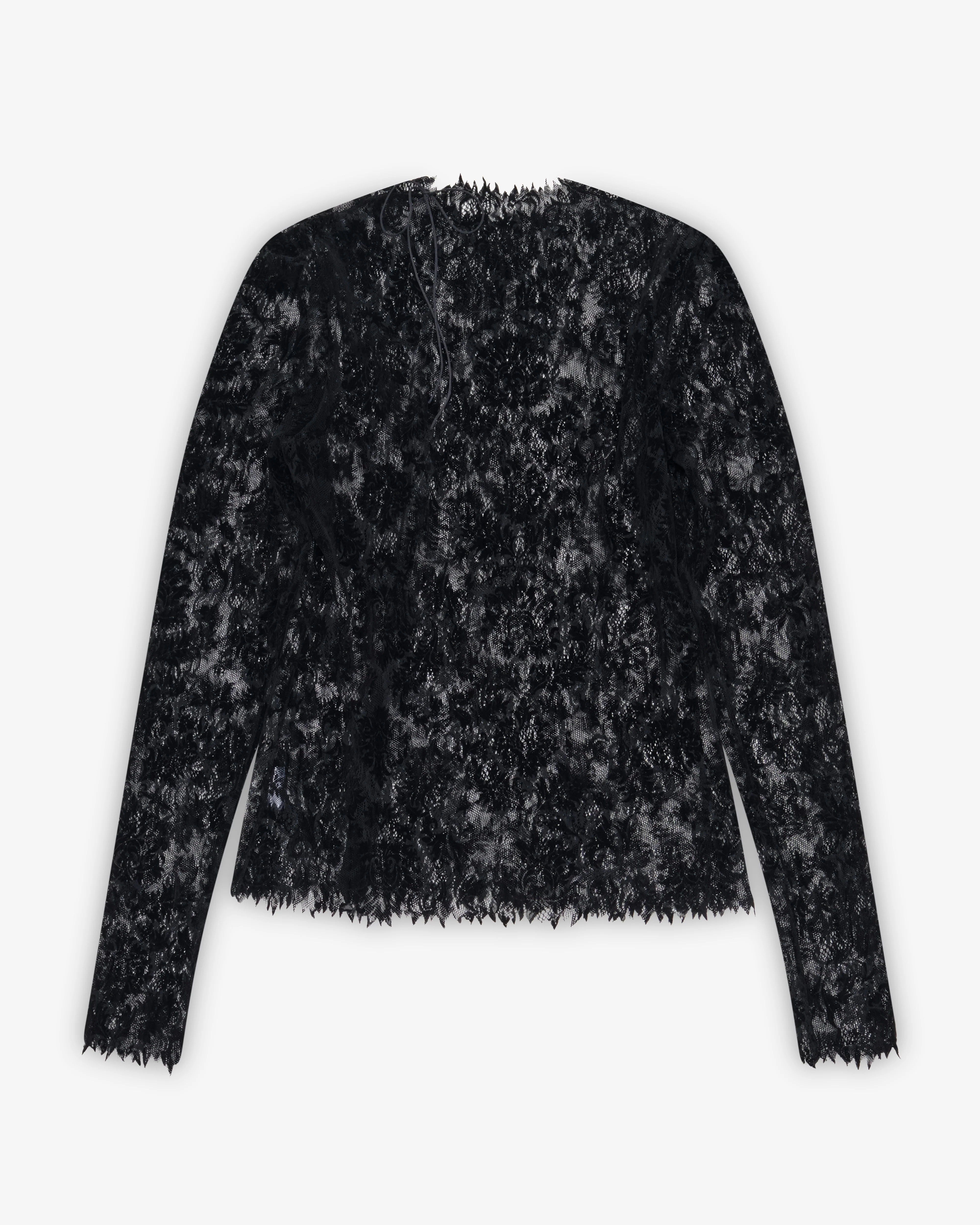 Pauline Dujancourt - Women's Lydia Lace Top - (Black)