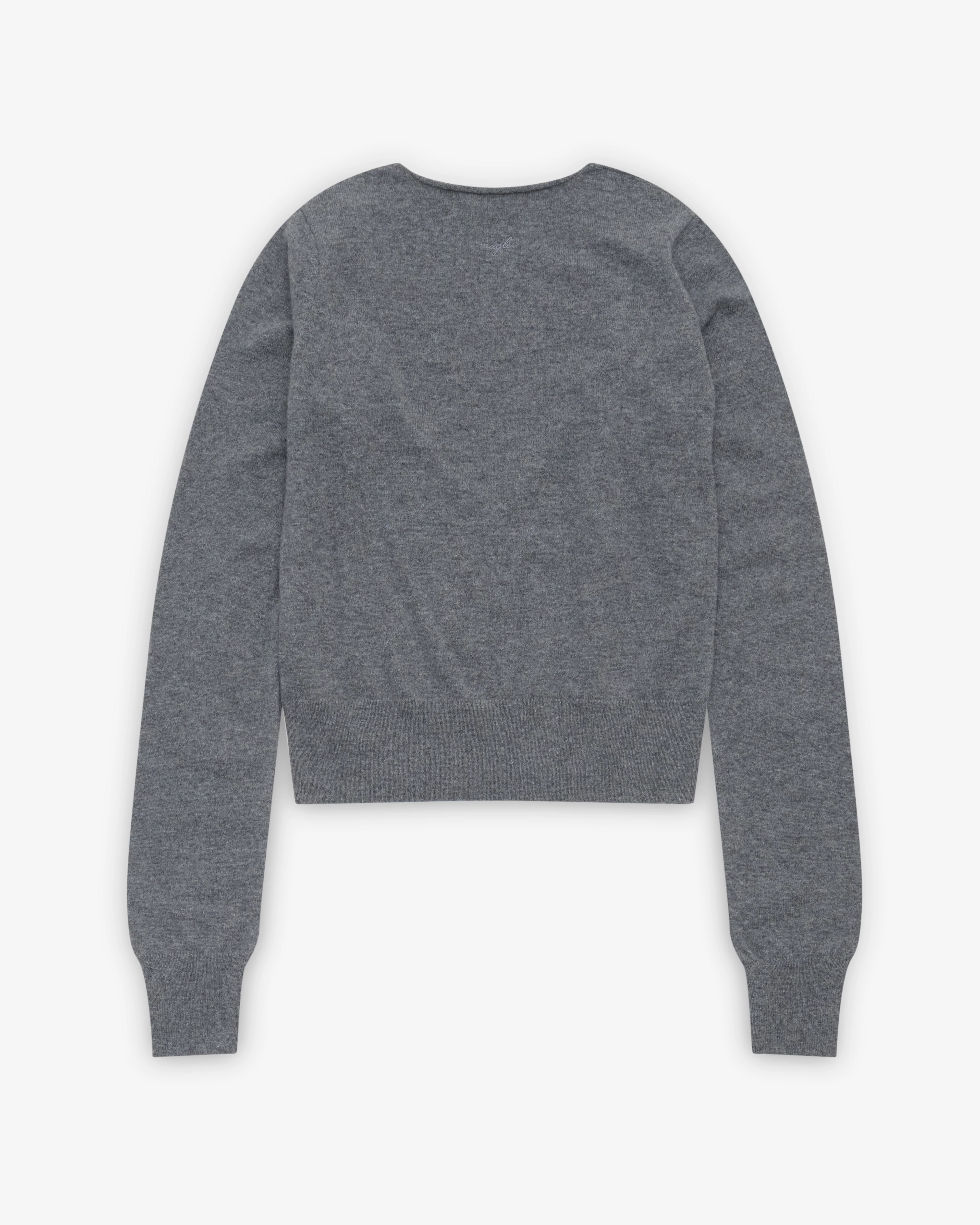 Mugler - Women's V-Neck Top - (Heather)