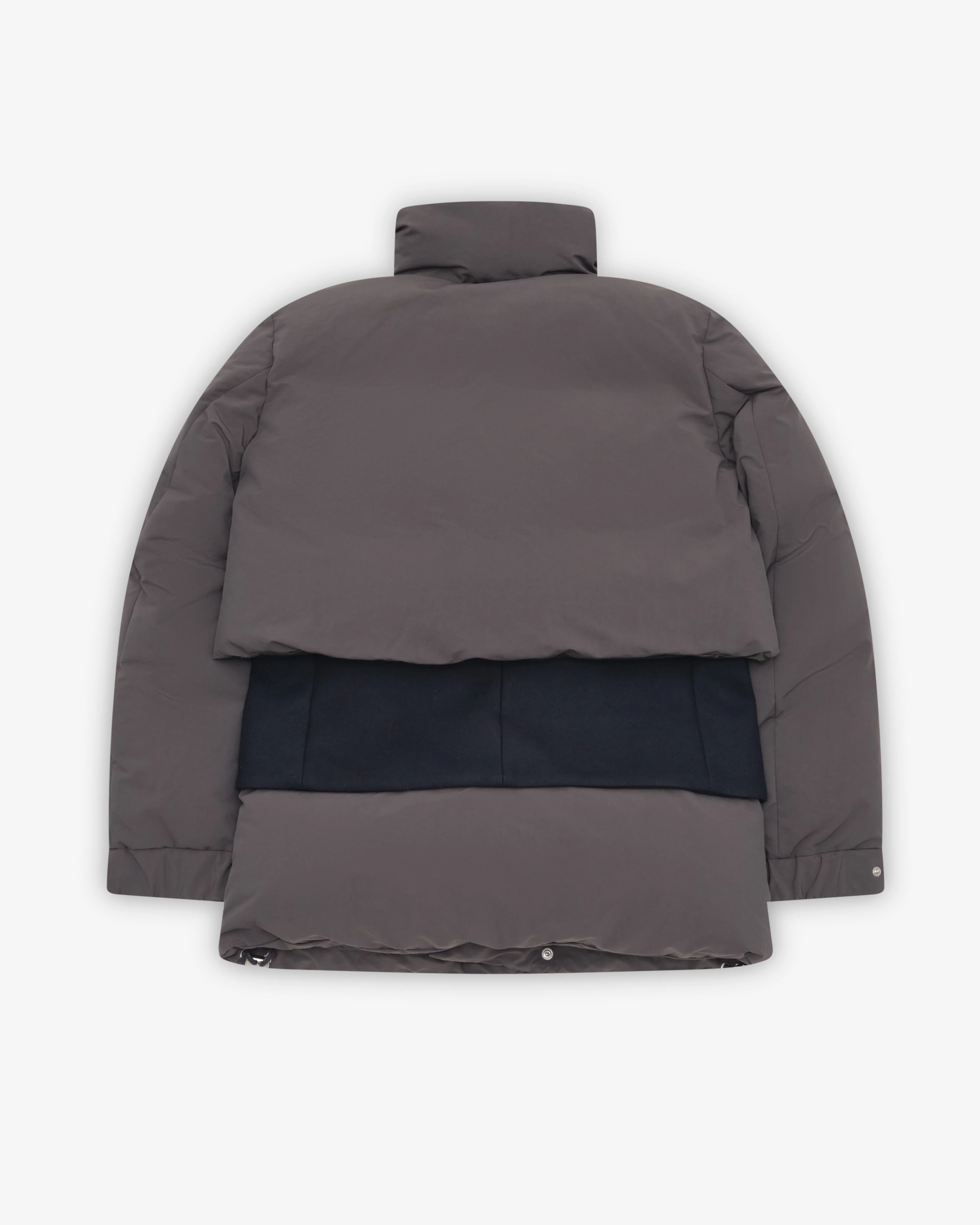 Sacai - Women's Puffer Jacket - (Khaki/Navy)