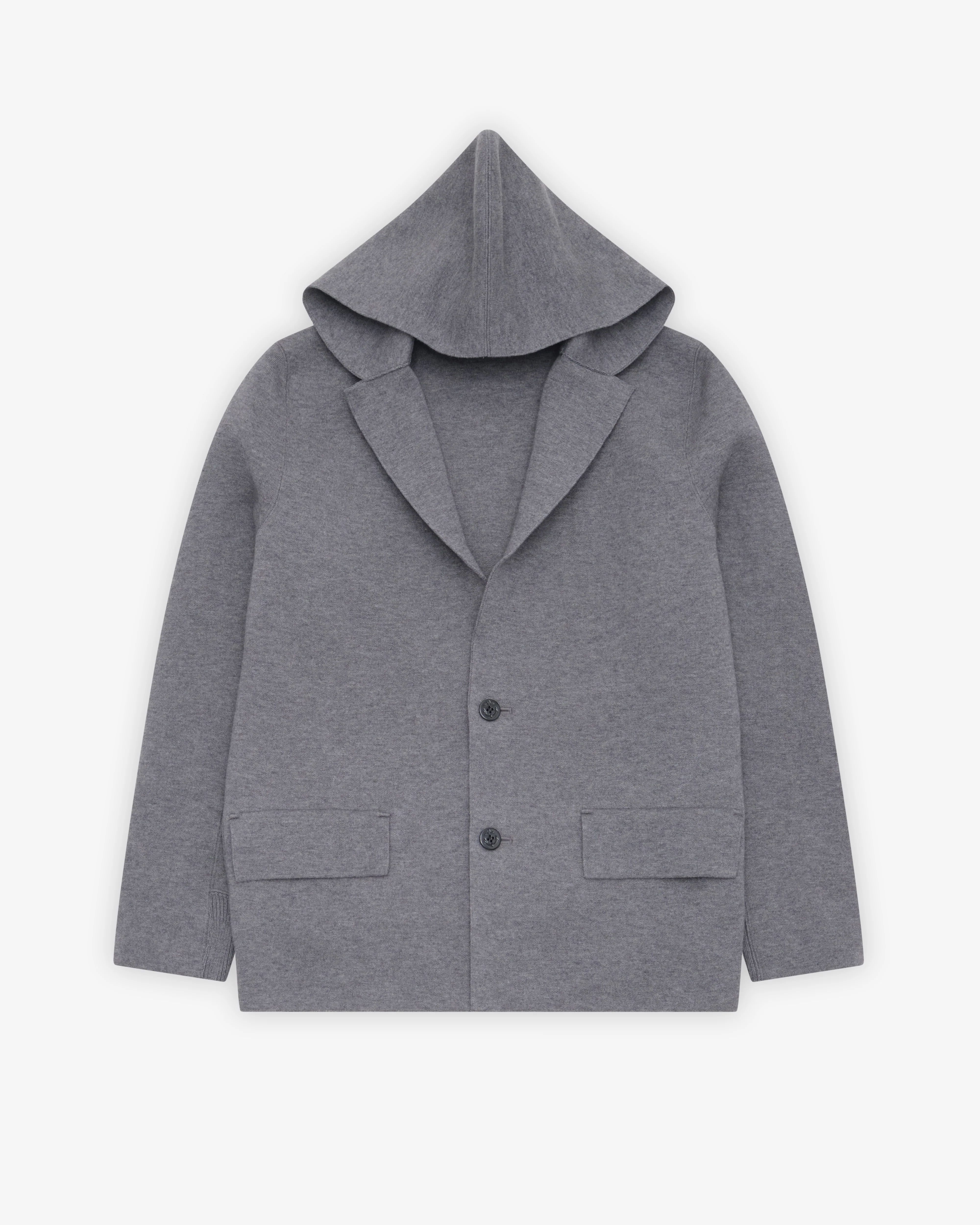Sacai - Men's Knit Jacket - (Gray)