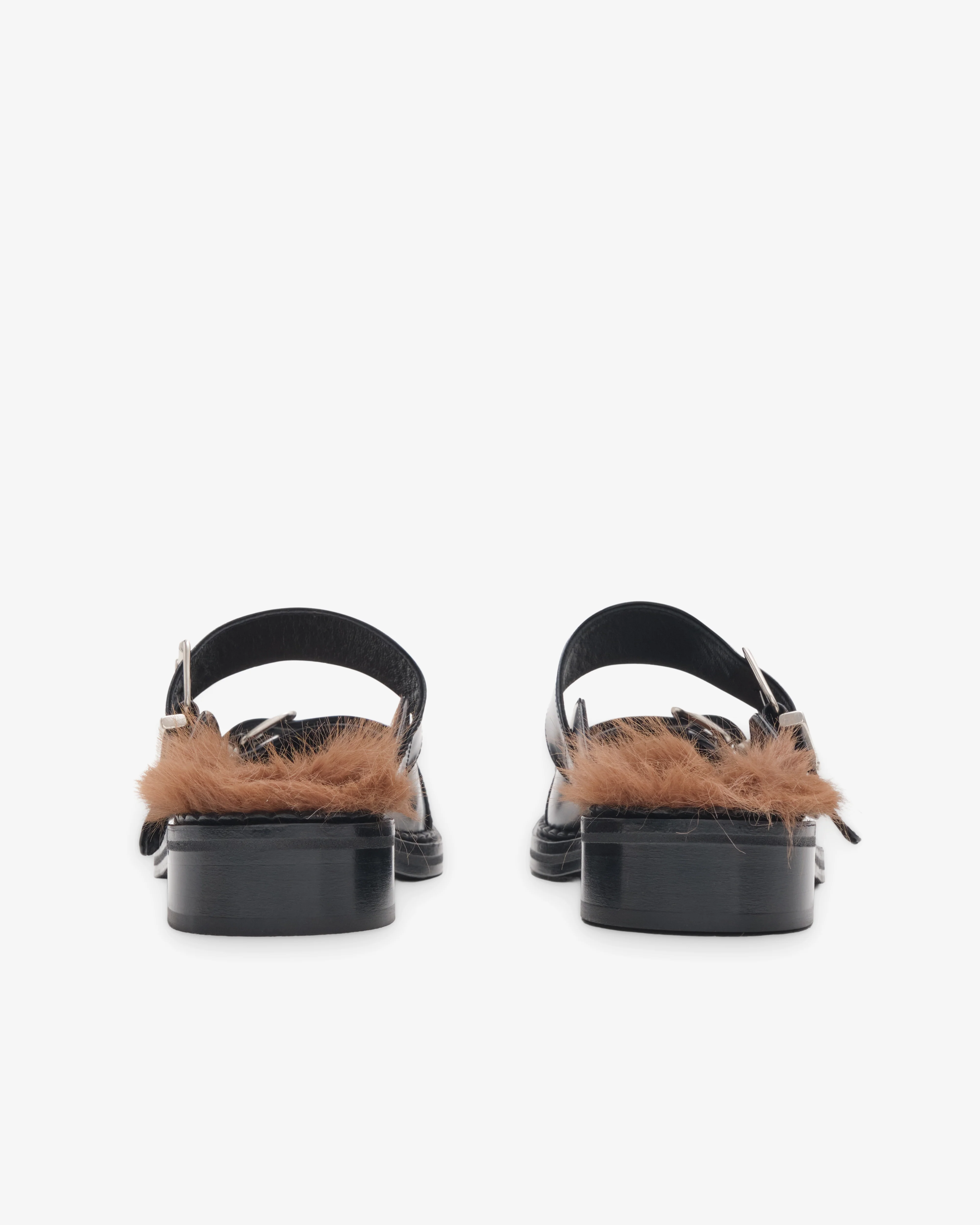 Simone Rocha - Women's Fur Lined Mary Jane - (Black)