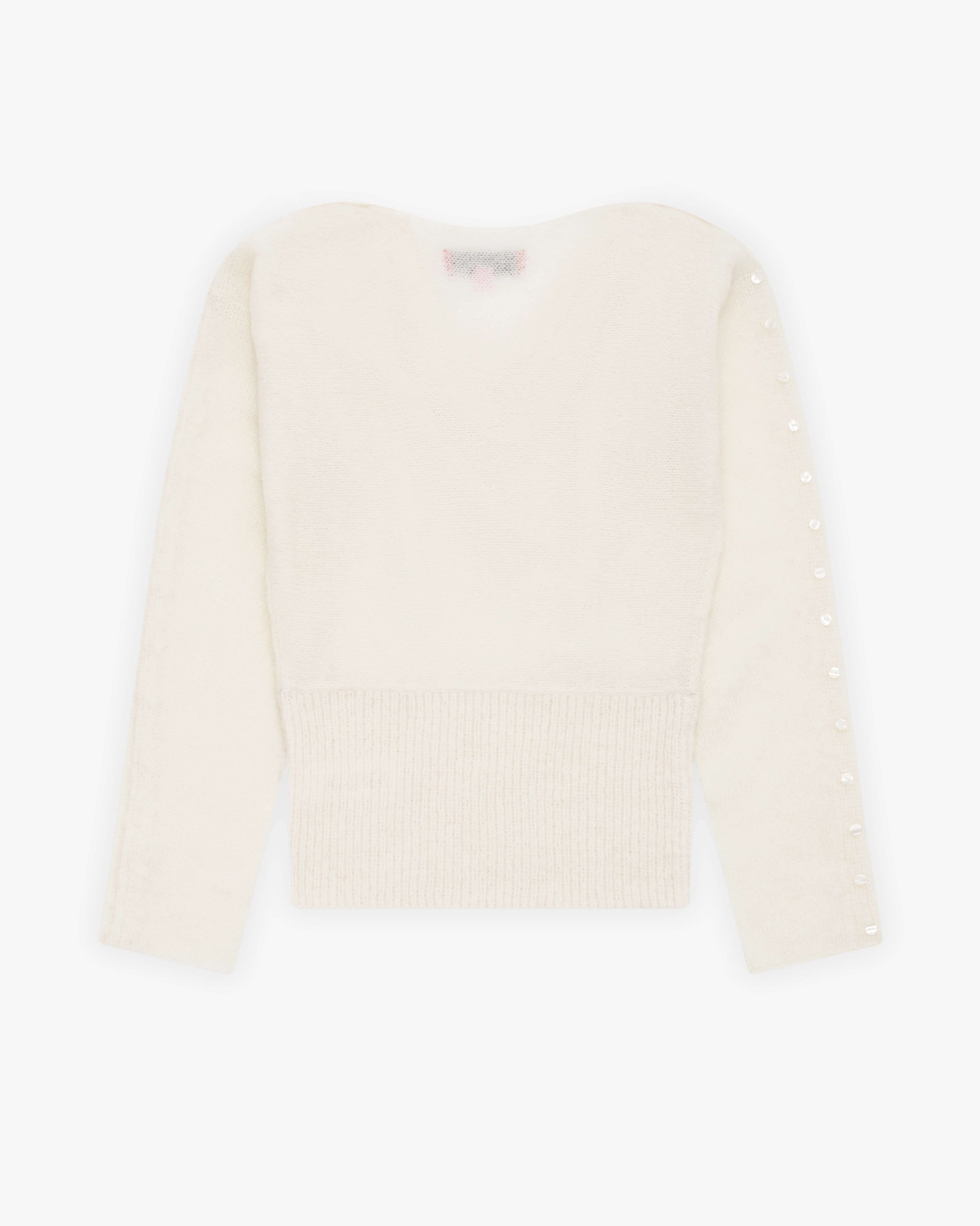 Eckhaus Latta - Women's Grid Sweater - (Ivory)