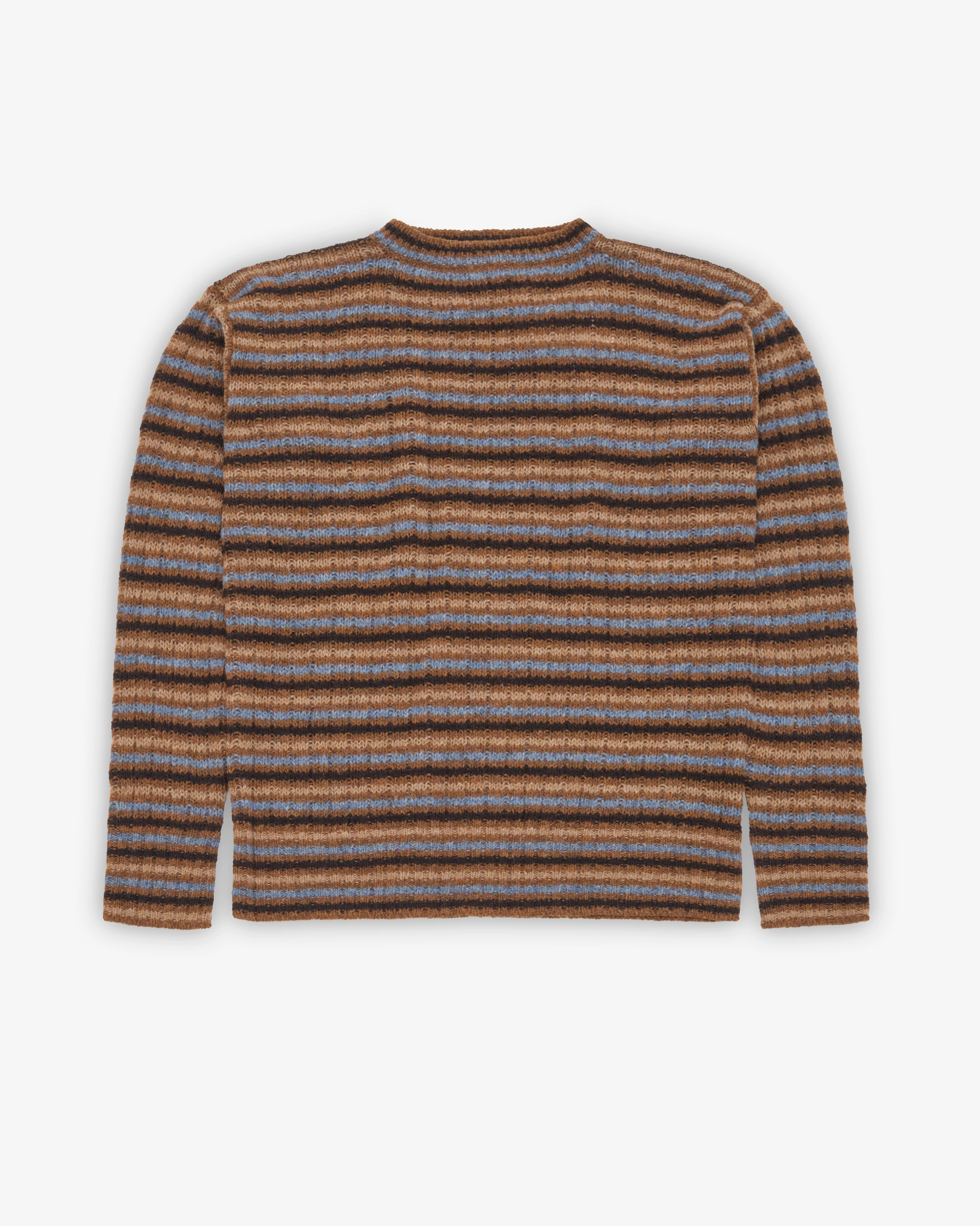 Prada - Men's Shetland Wool Boatneck Sweater - (Rust)