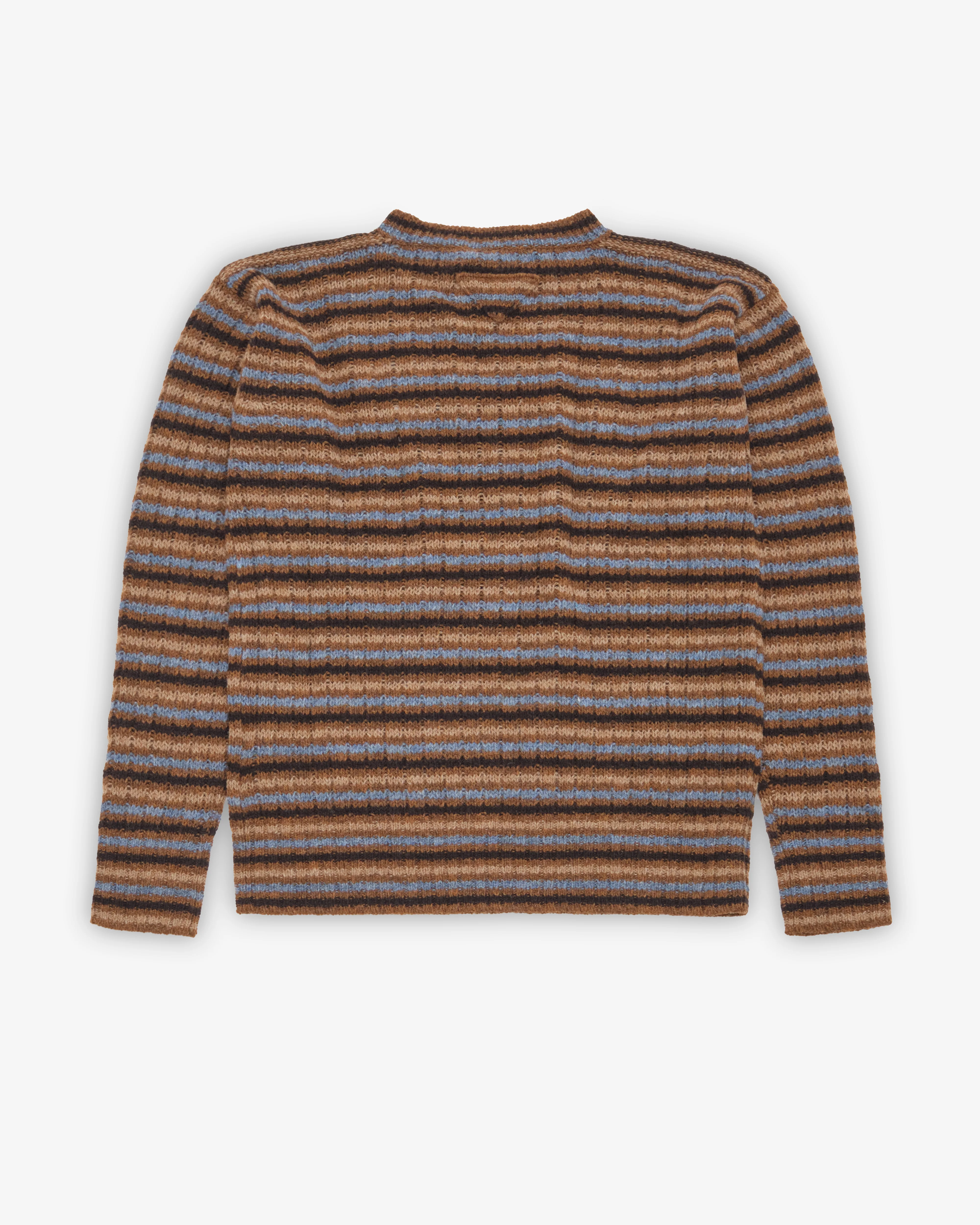 Prada - Men's Shetland Wool Boatneck Sweater - (Rust)
