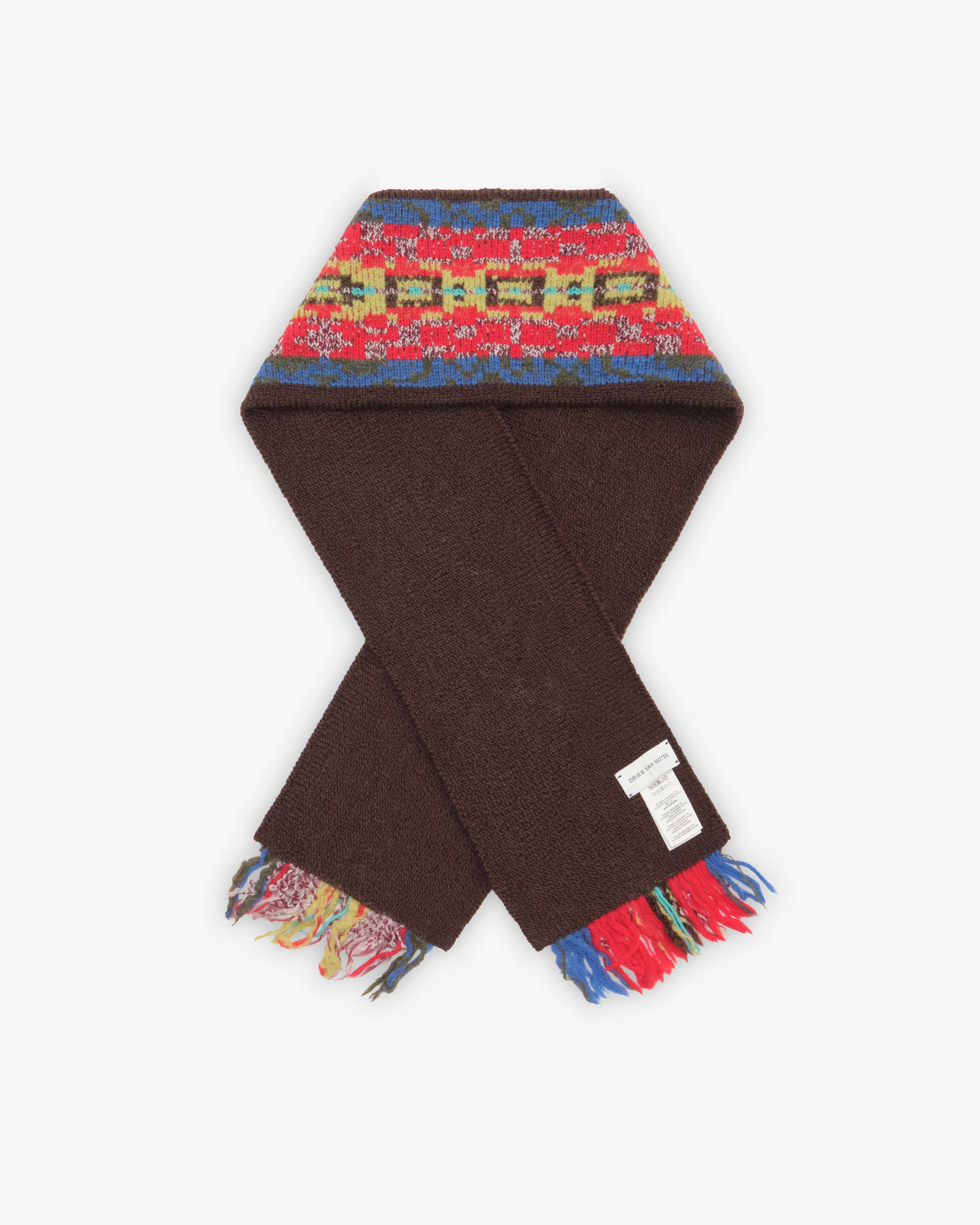 Dries Van Noten - Men's Marka Scarf - (Red)