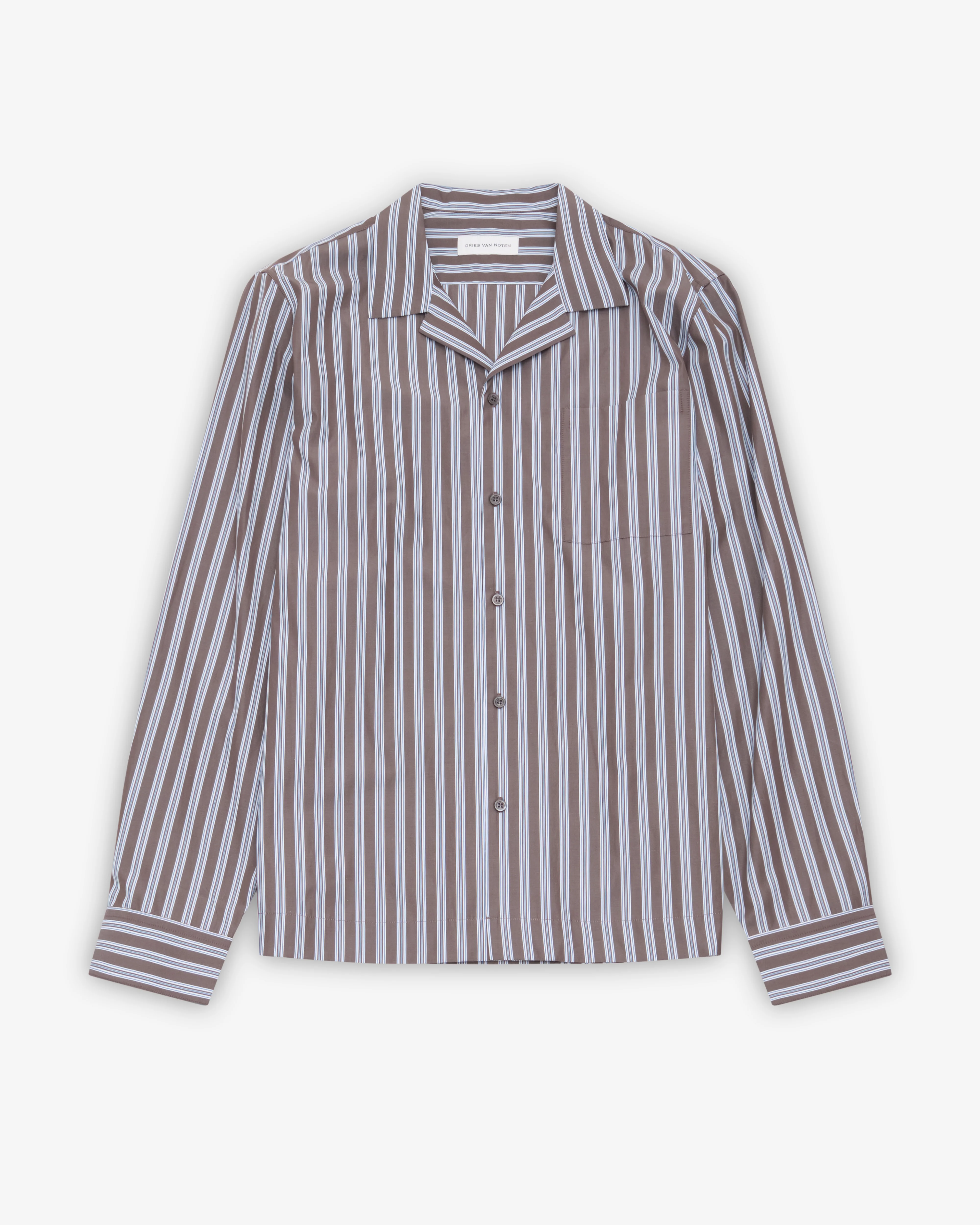 Dries Van Noten - Men's Carlty Shirt - (Brown)
