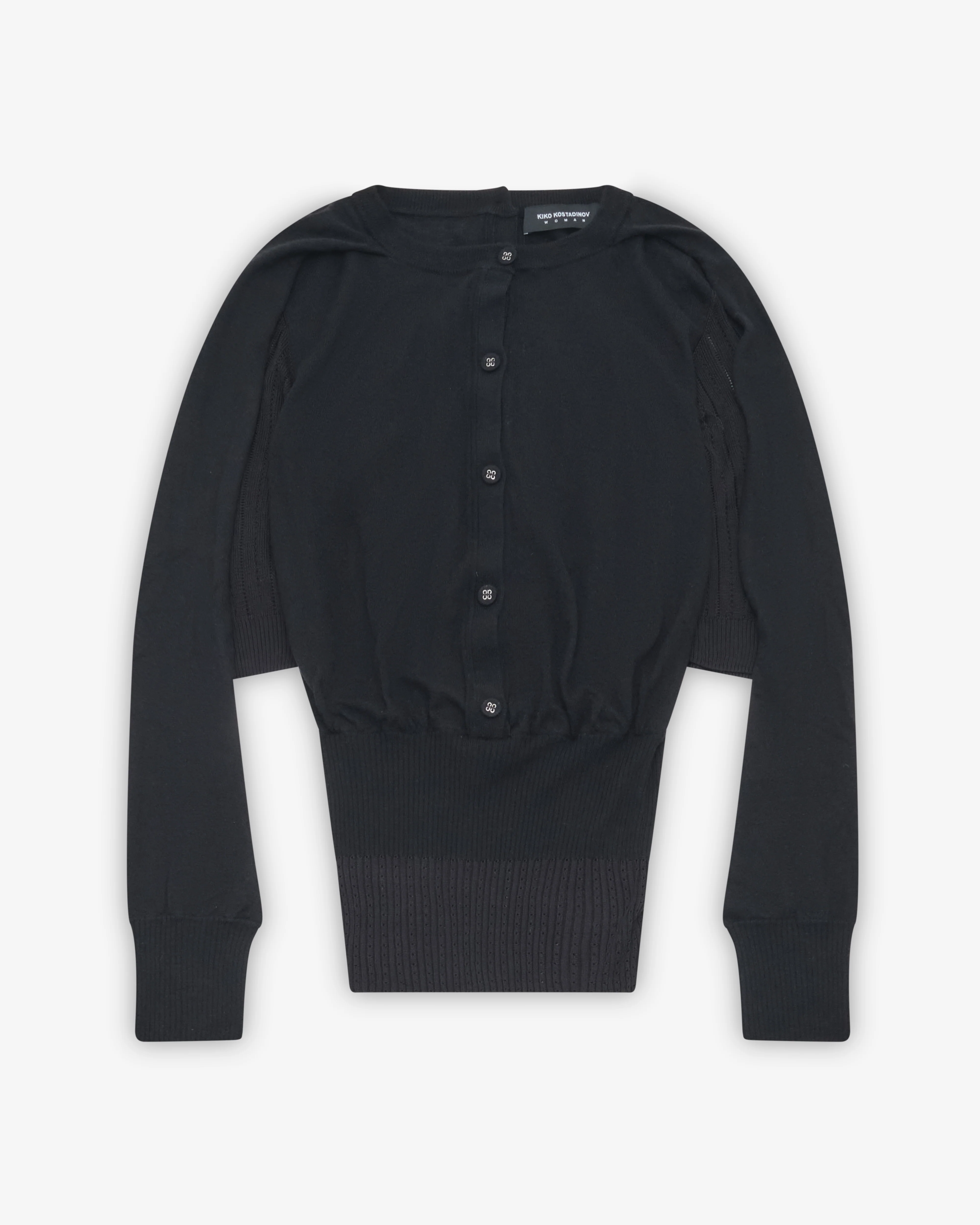Kiko Kostadinov - Women's Corella Double Sleeve Jumper - (Black)