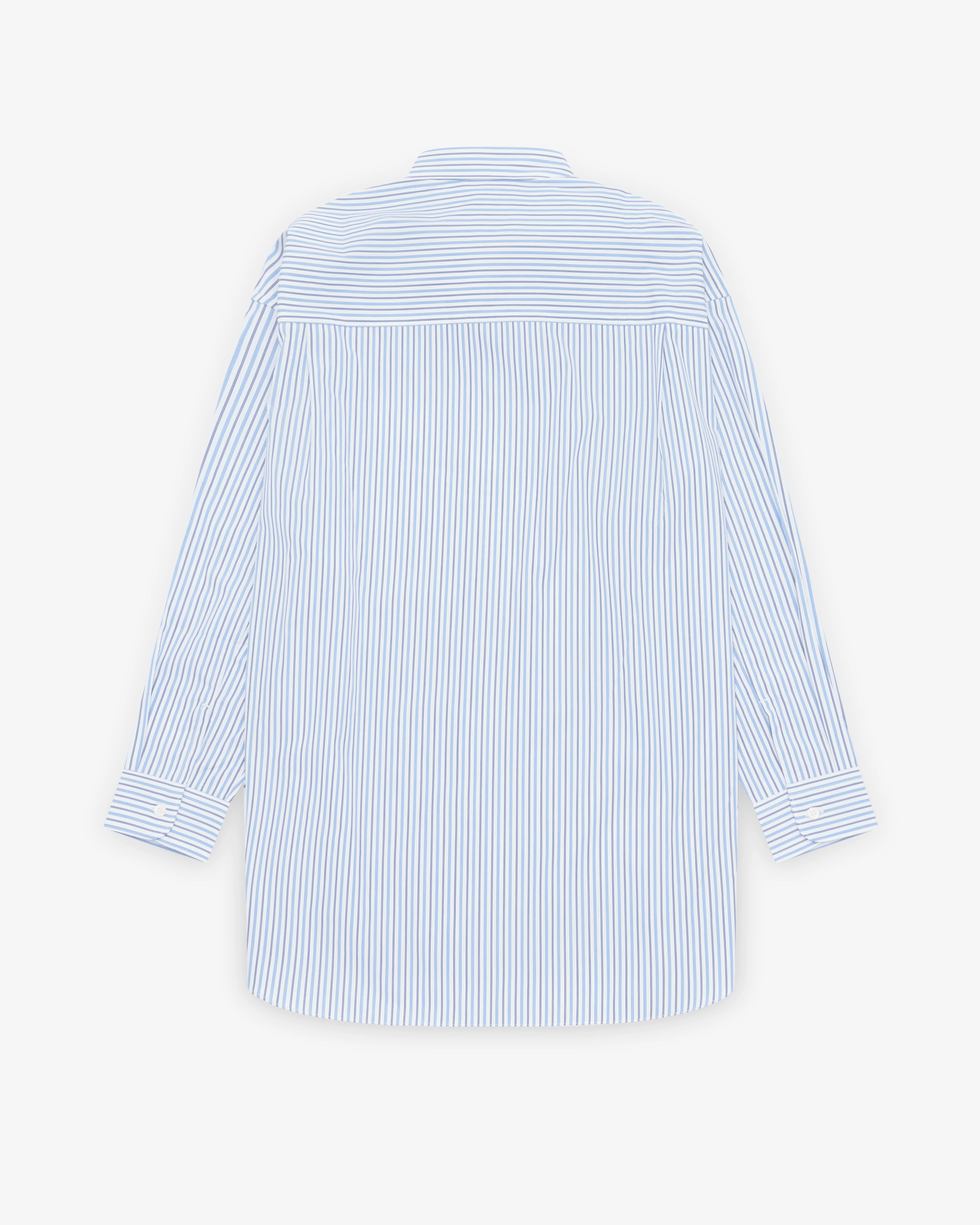 CDG Homme - Men's Striped Shirt - (Sax)