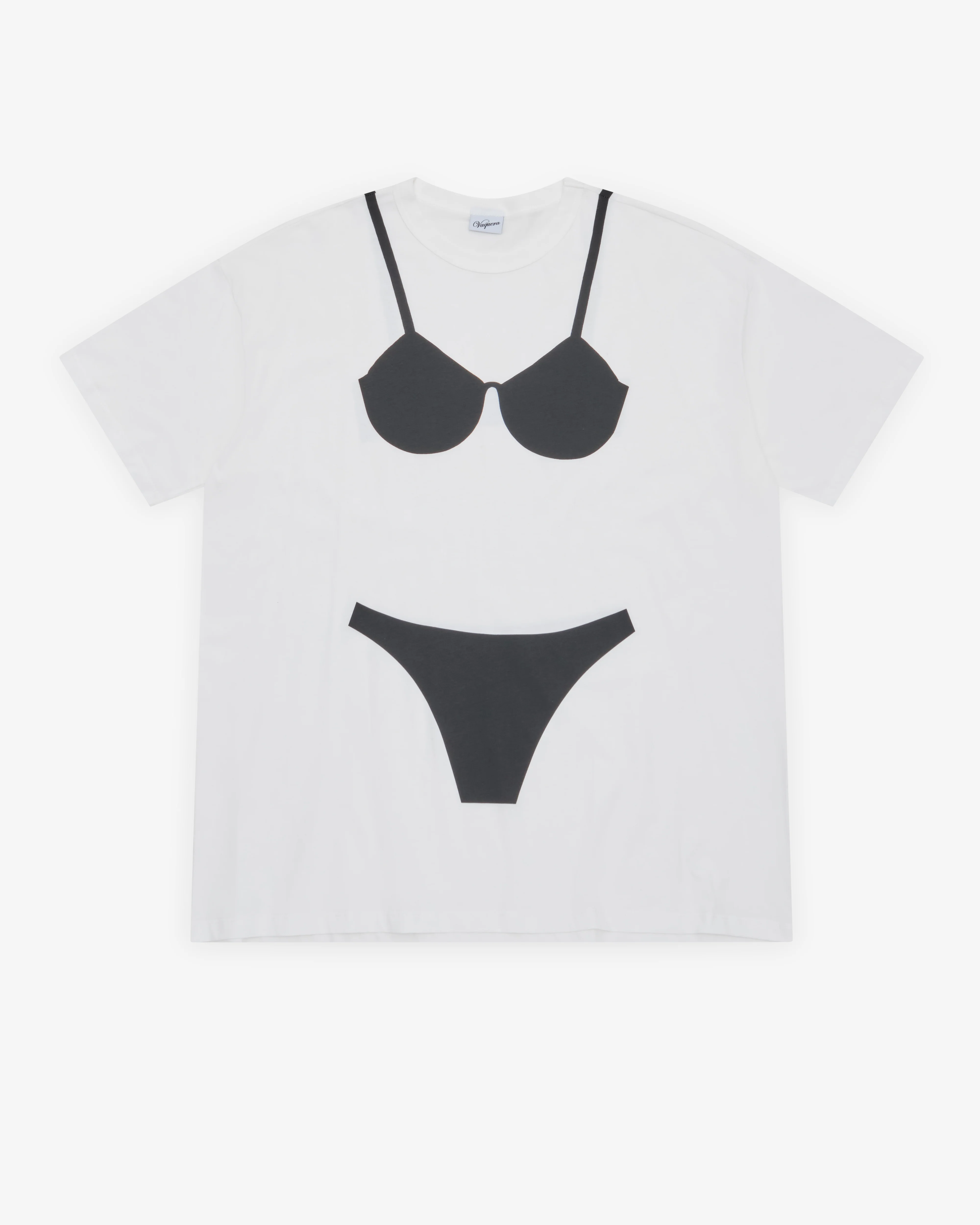 Vaquera - Women's Trompe L'Oeil Tall Tee - (White)