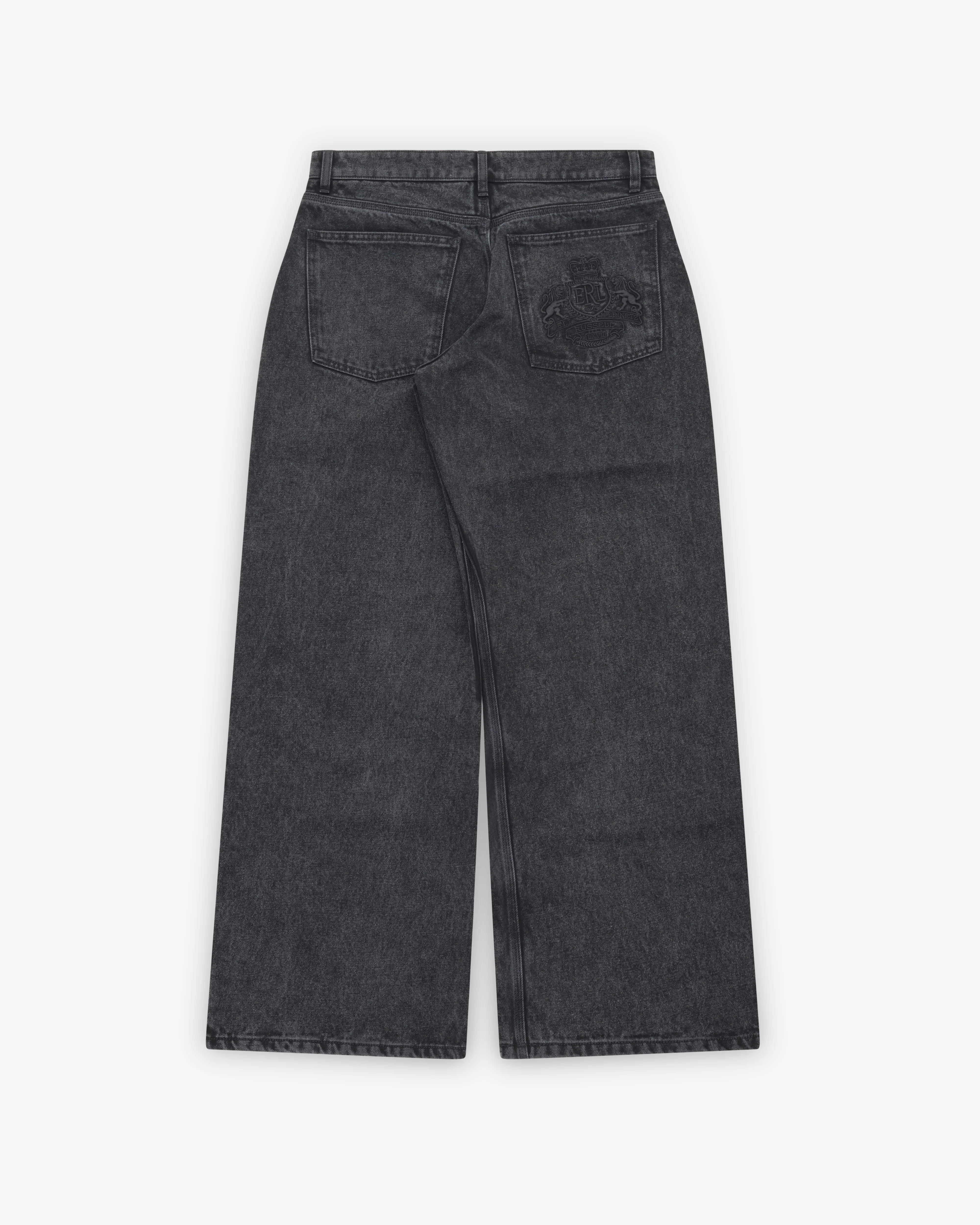 ERL - Men's Straight Cut Jeans - (Black)
