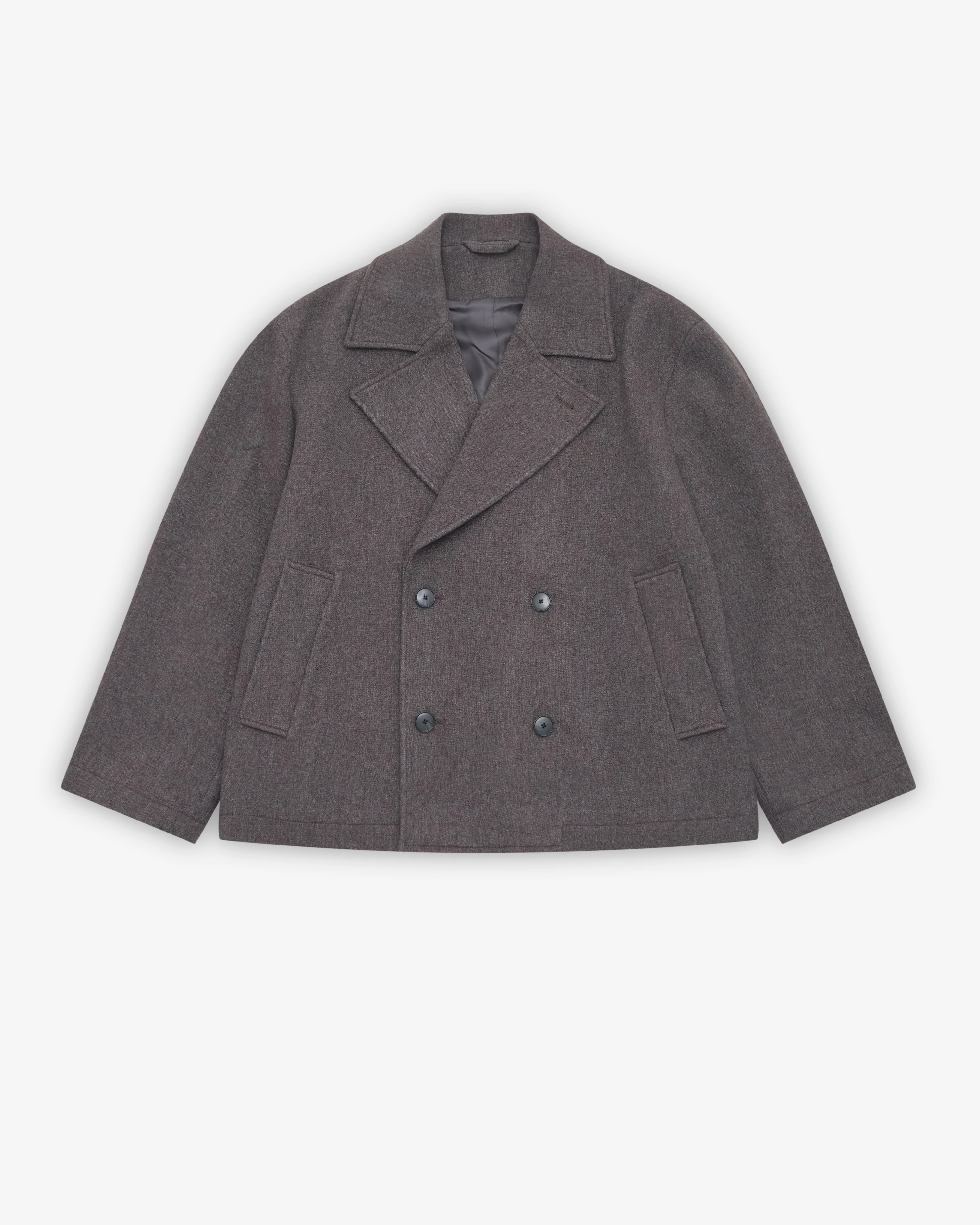MFPEN - Men's Sentence Peacoat - (Ash Brown)