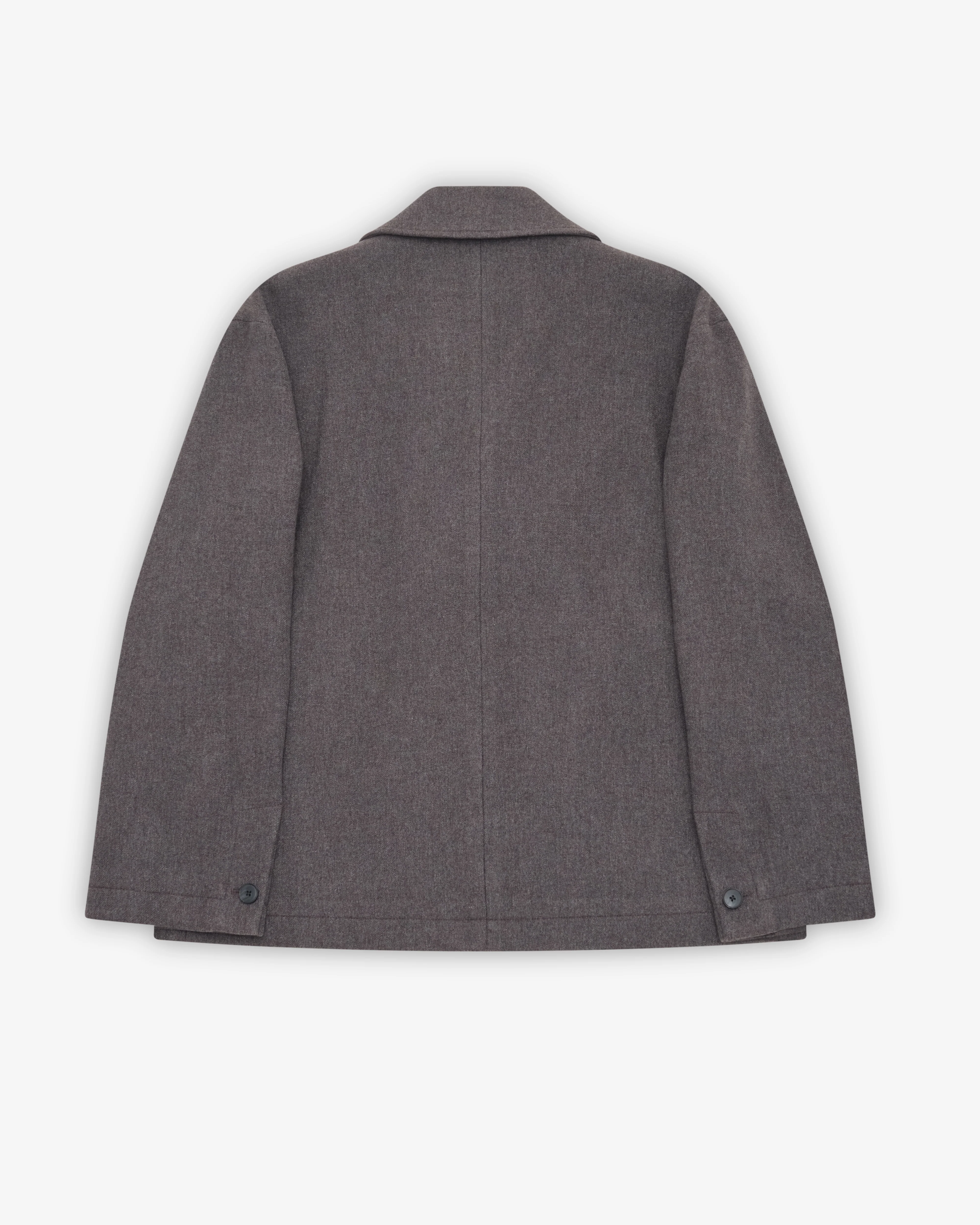 MFPEN - Men's Sentence Peacoat - (Ash Brown)