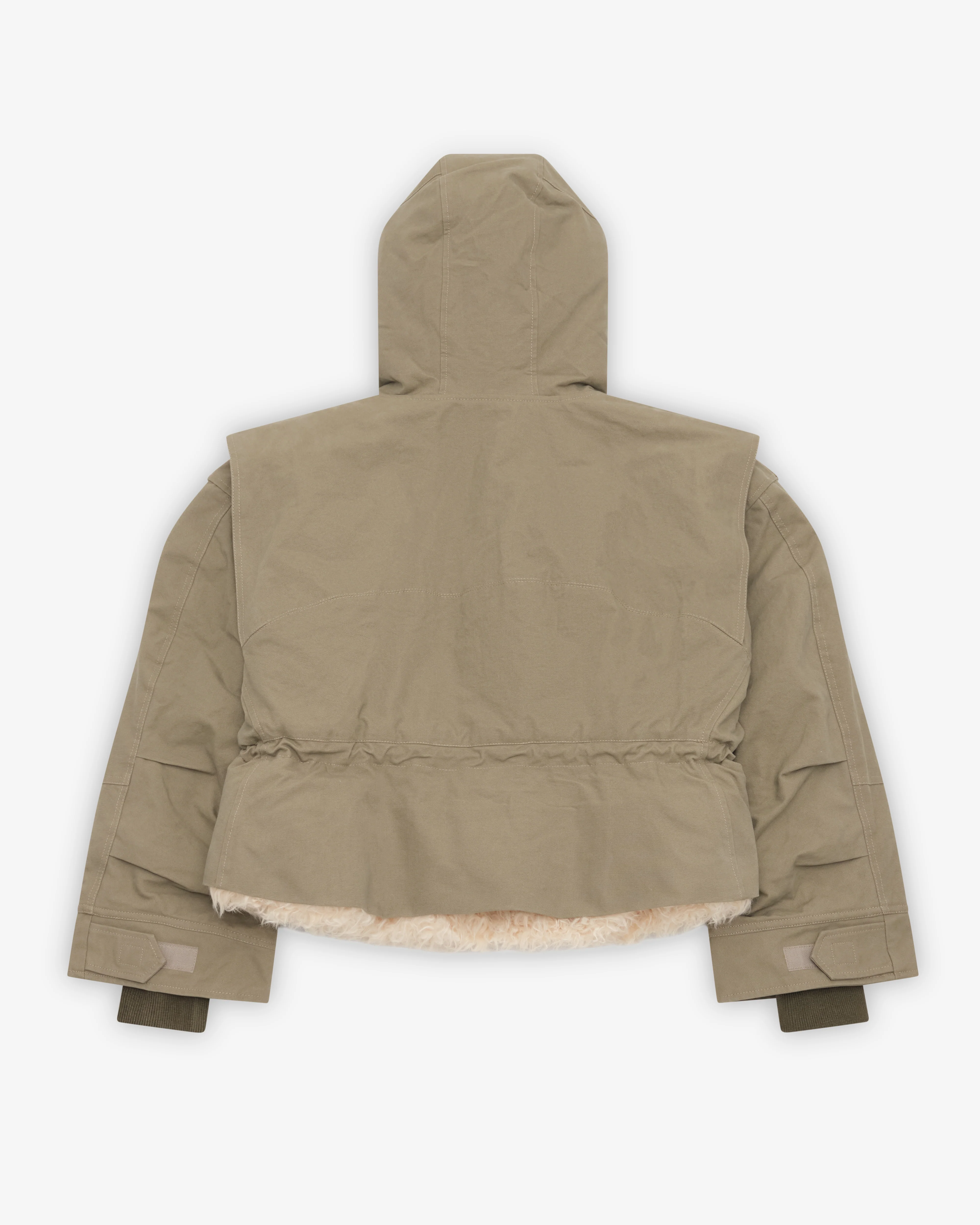 Marc Jacobs - Women's Cropped Cargo Parka - (Khaki)