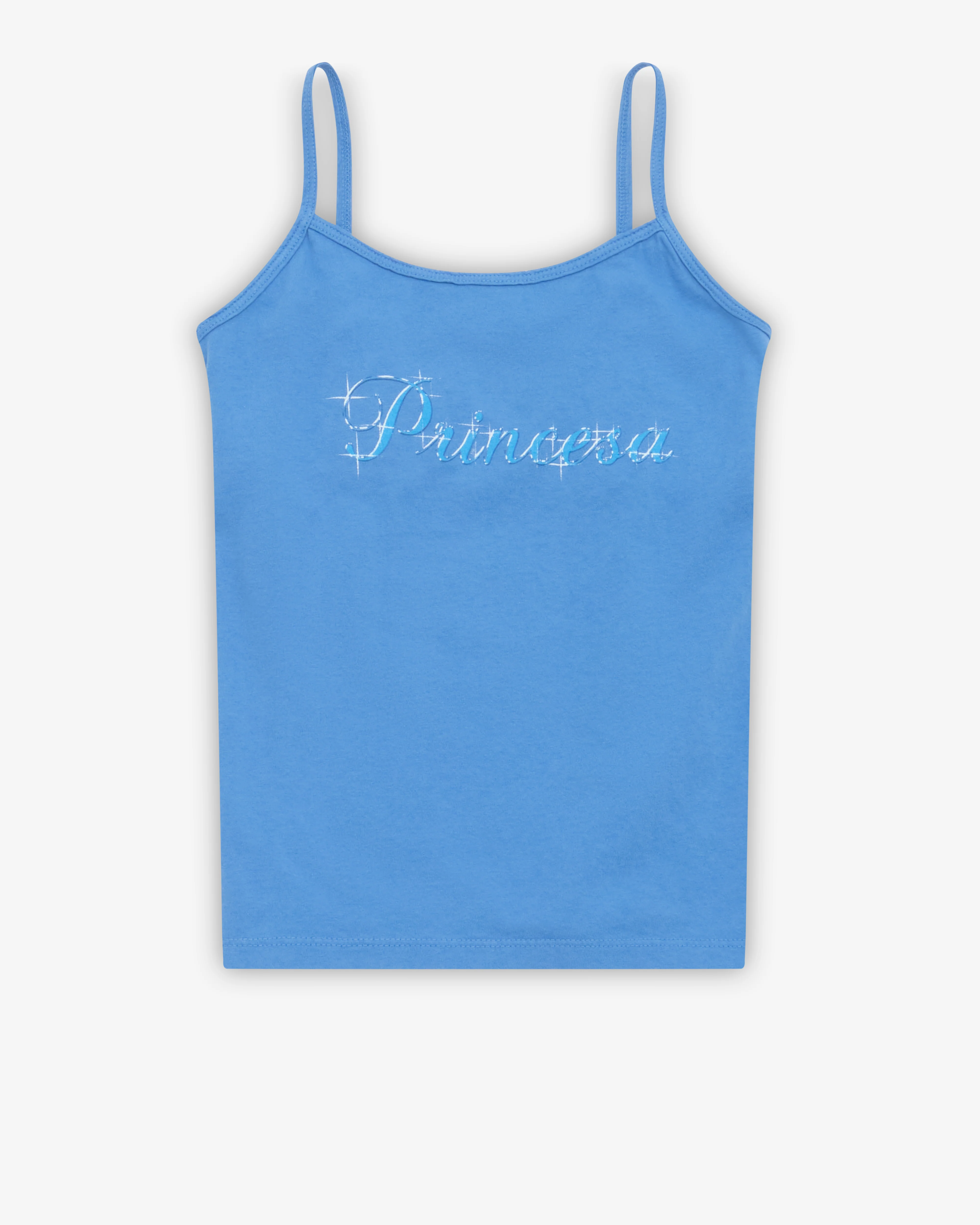 Willy Chavarria - Women's Princesa Cholita Tank - (Blue)