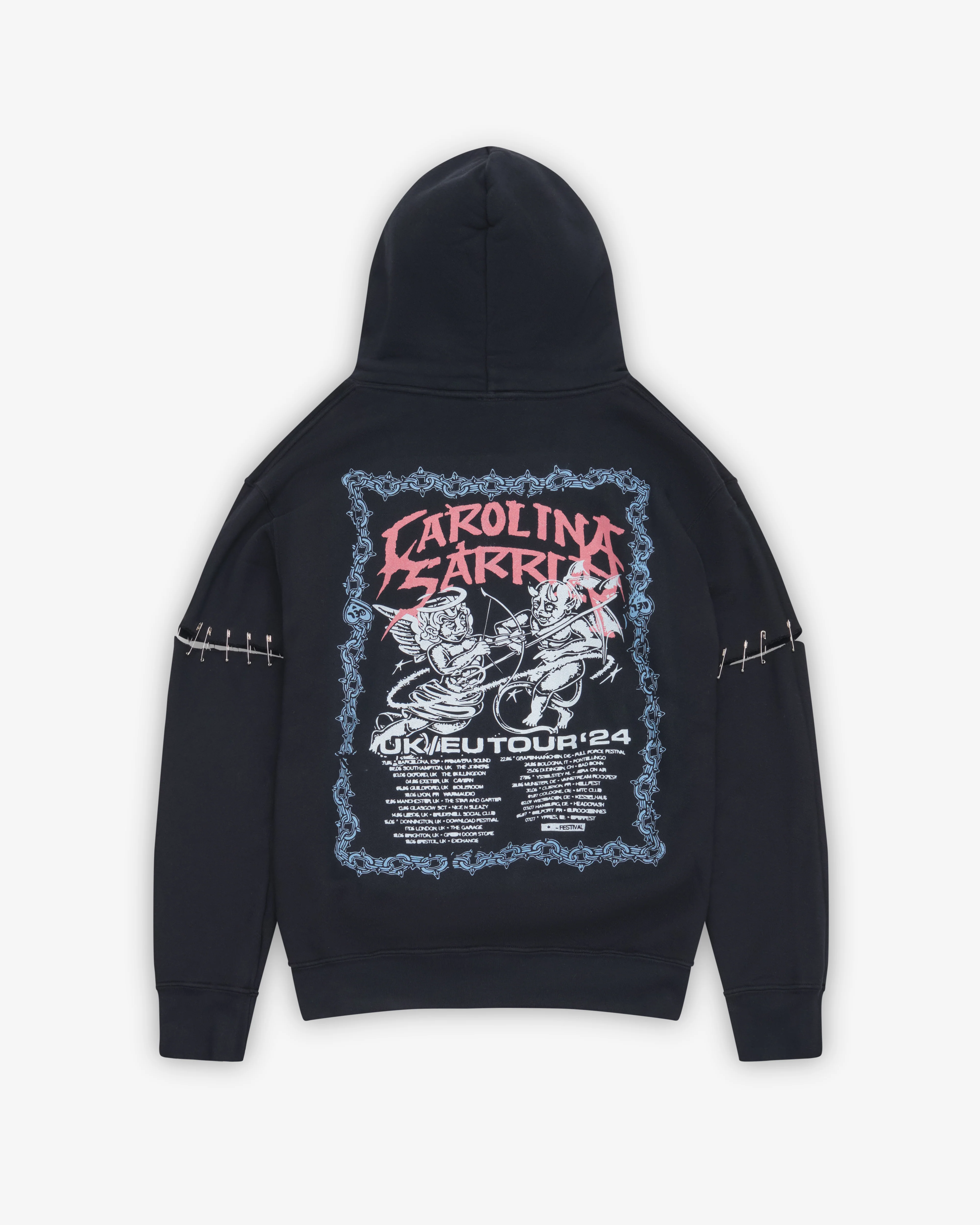 Carolina Sarria - Men's Made To Love You Hoodie - (Black)