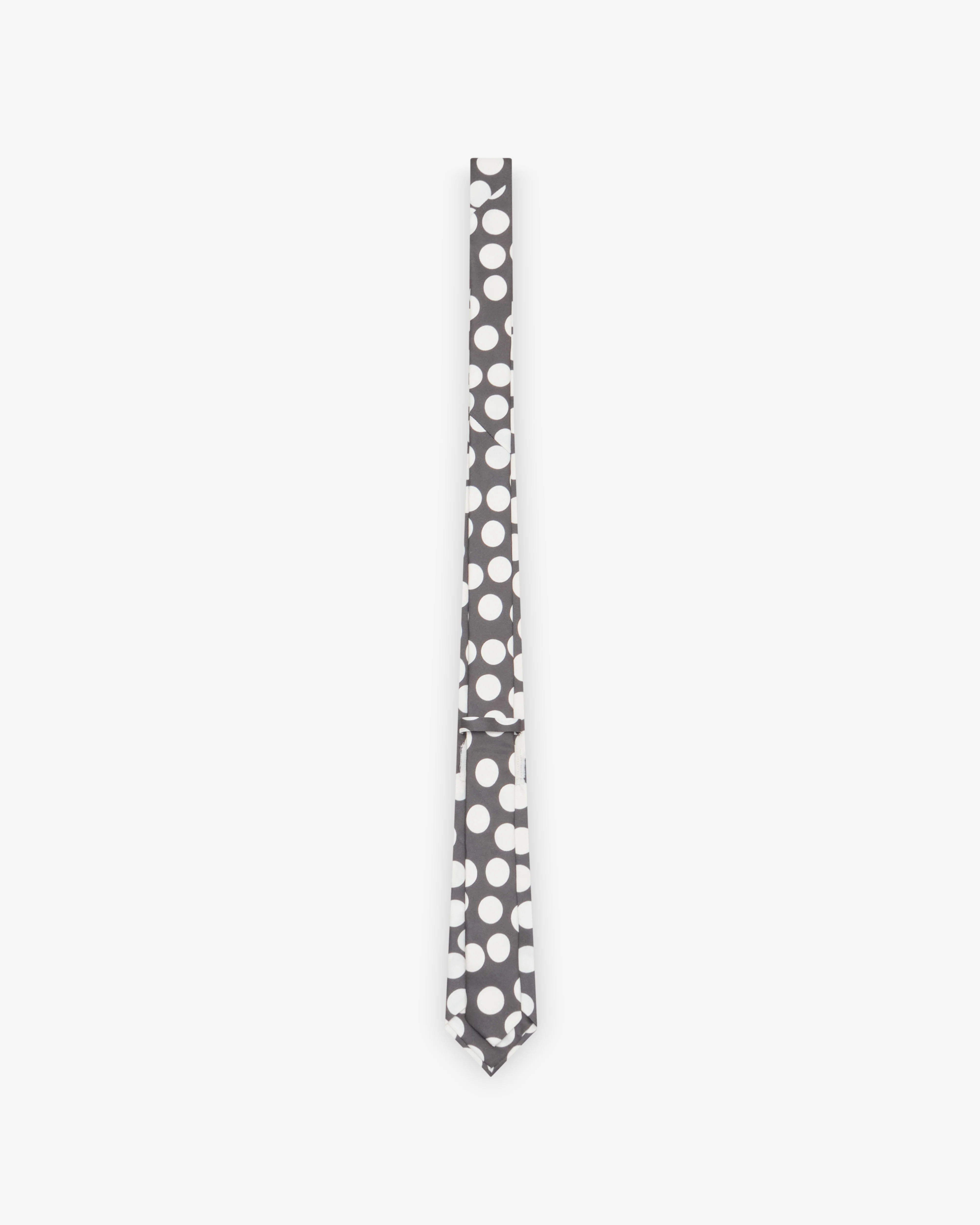 ERL - Men's Polka Dot Tie - (White/Black)