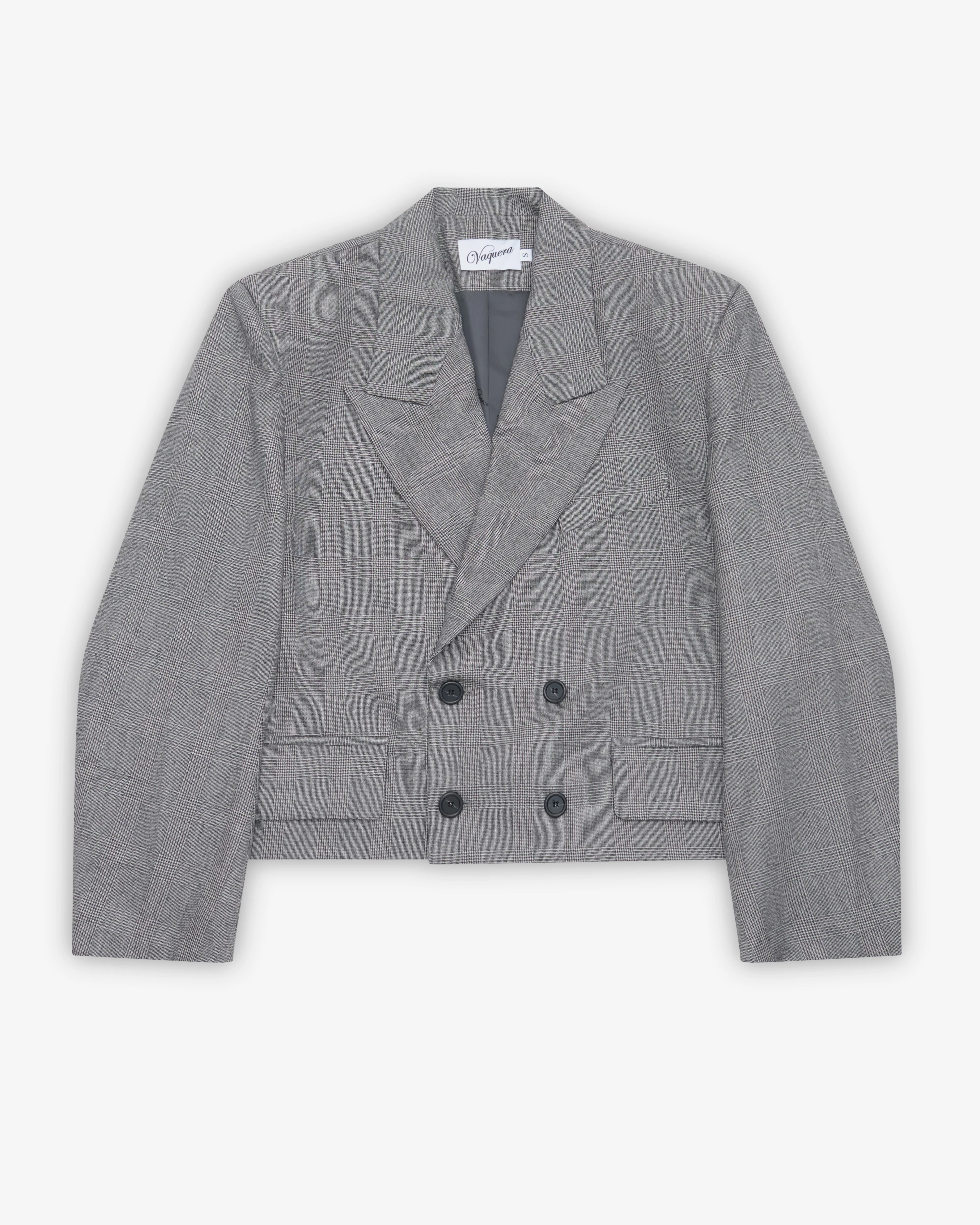 Vaquera - Women's Slouchy Blazer - (Dark Gray)