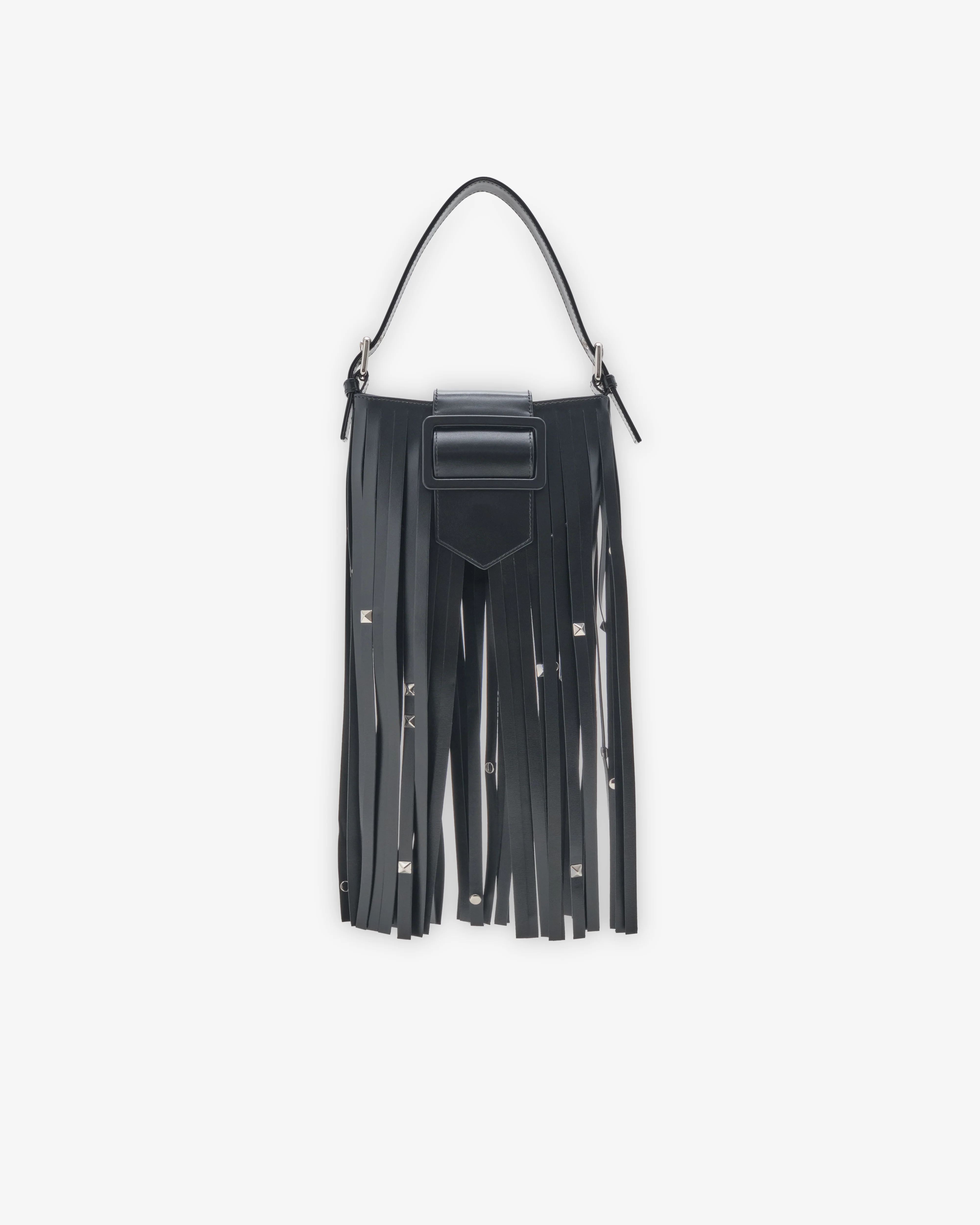 Vaquera - Women's Mini Fringe Bag - (Black)