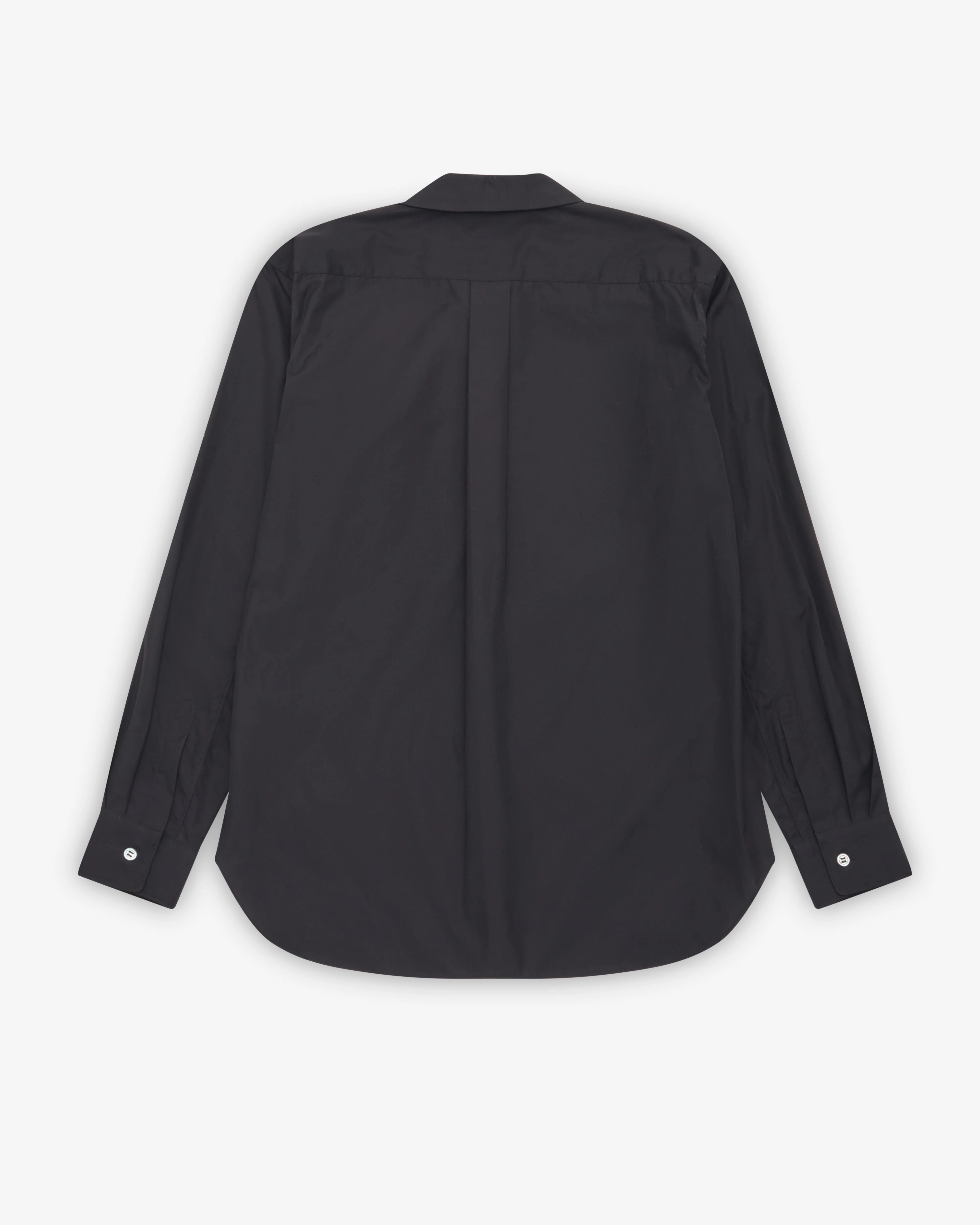 Black Comme des Garçons - Peter Pan Collar Blouse - (Black)