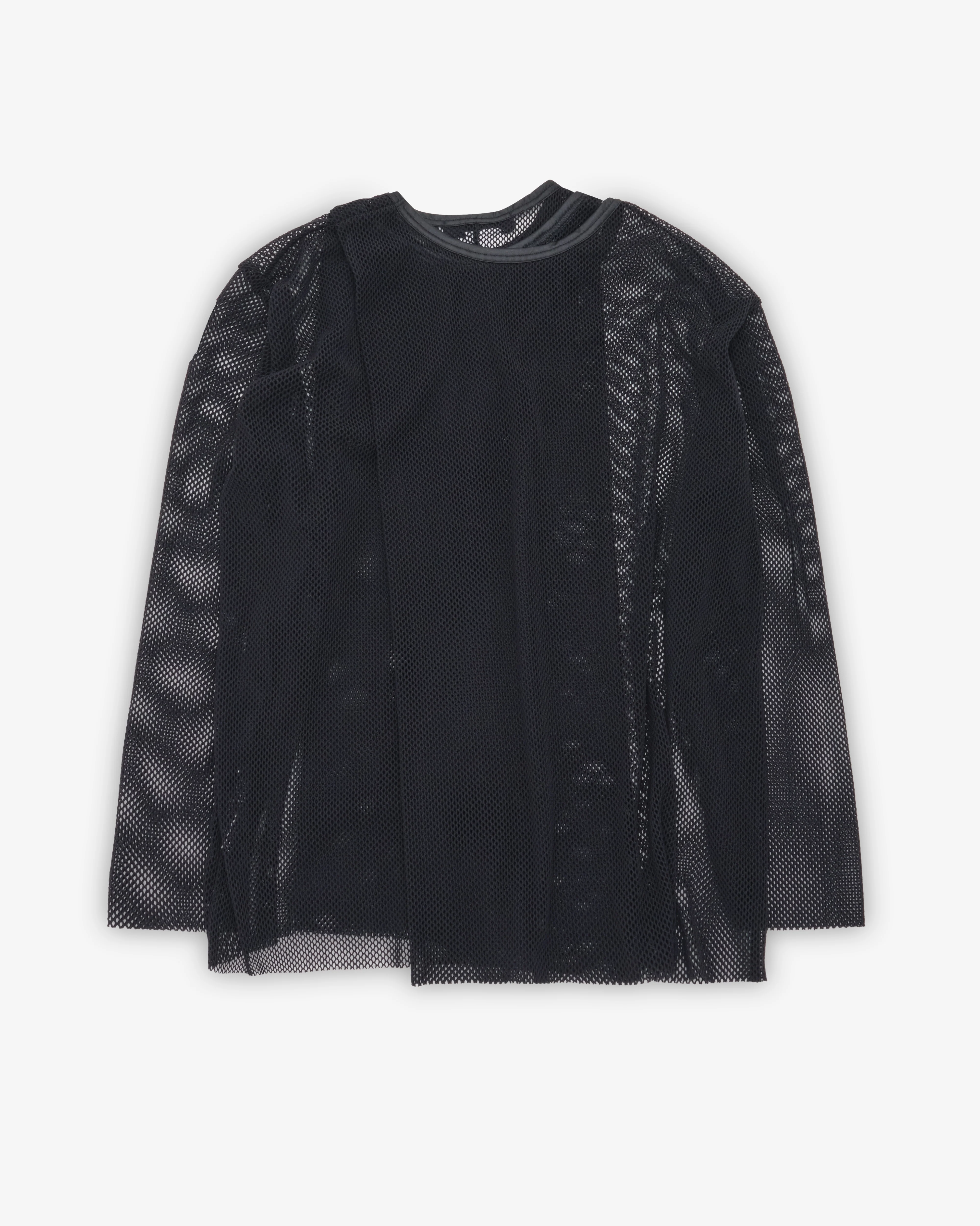 Junya Watanabe - Women's Mesh T-Shirt - (Black)