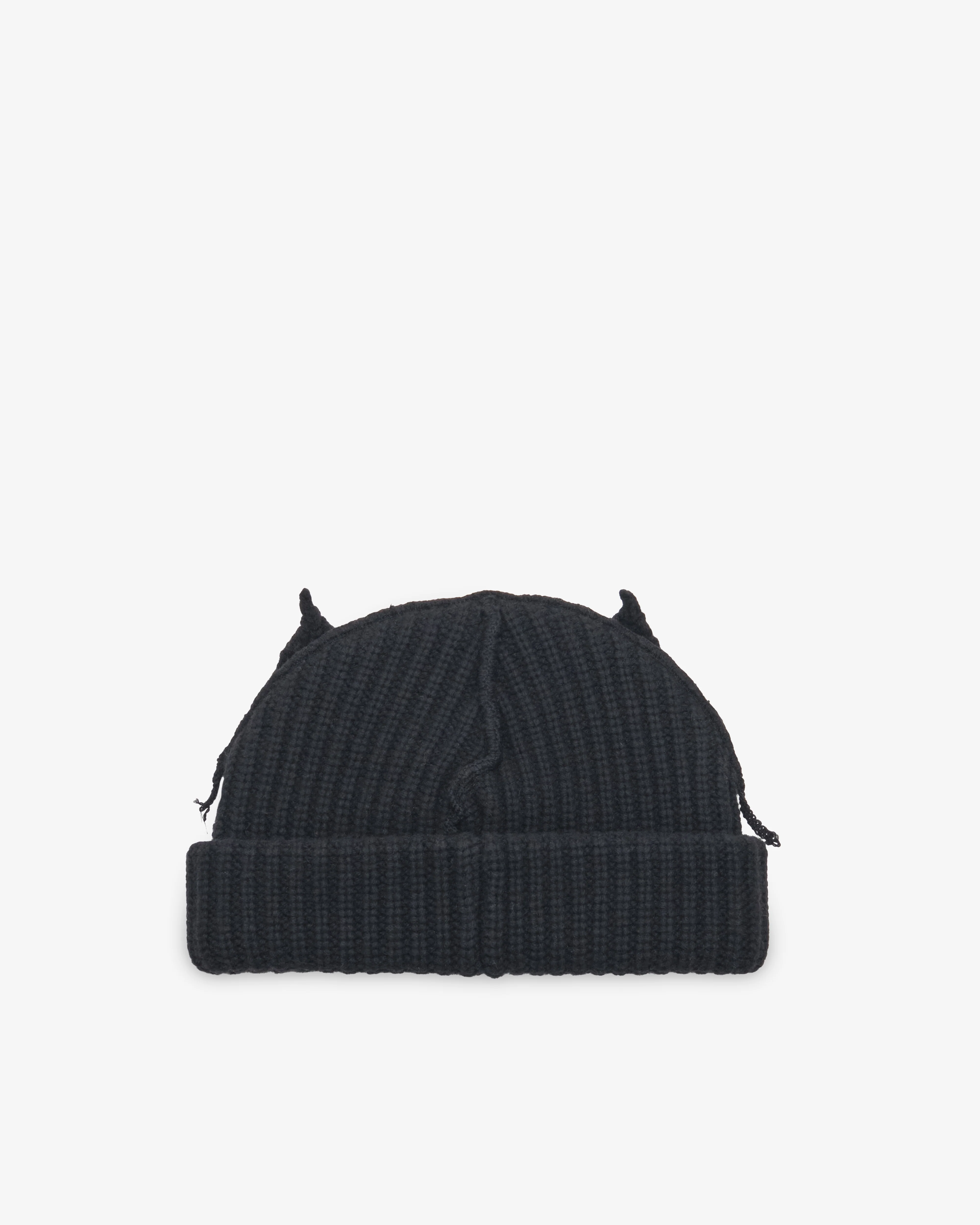 Charles Jeffrey Loverboy - Men's Chunky Ears Beanie - (Black)