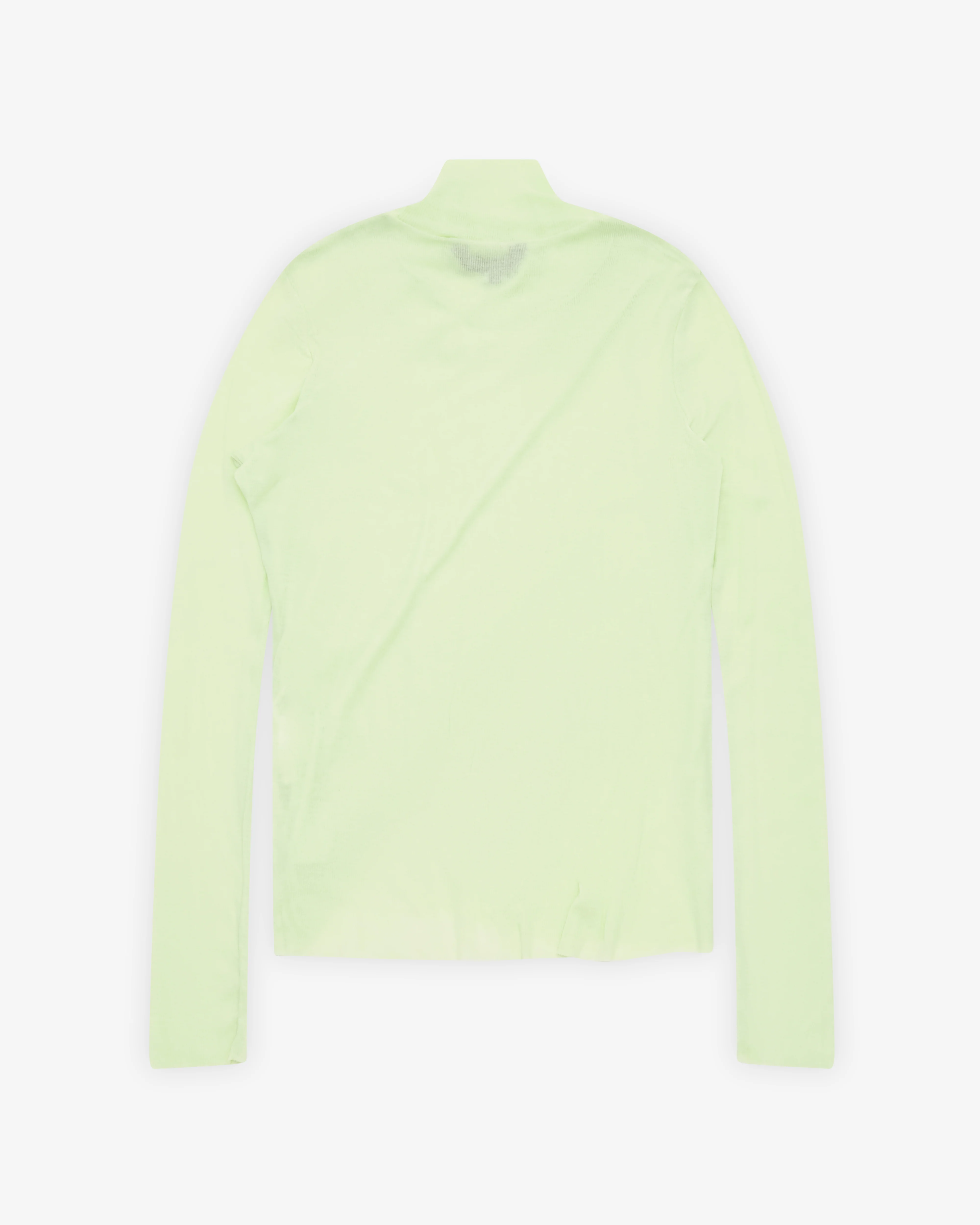 Melitta Baumeister - Women's Double Layer Turtleneck - (Soft Lime)