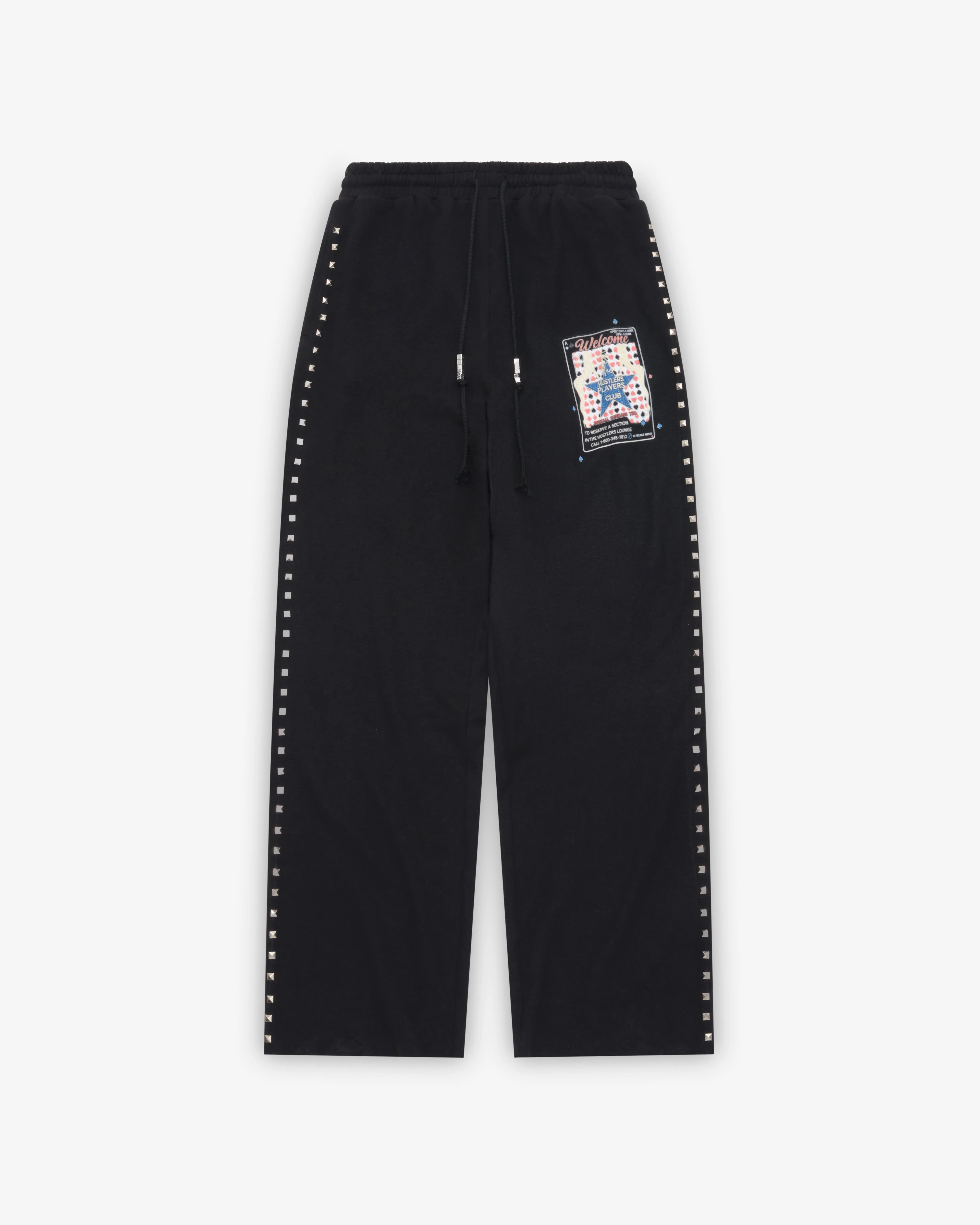 Carolina Sarria - Men's Hustlers Players Club Sweatpants - (Black)