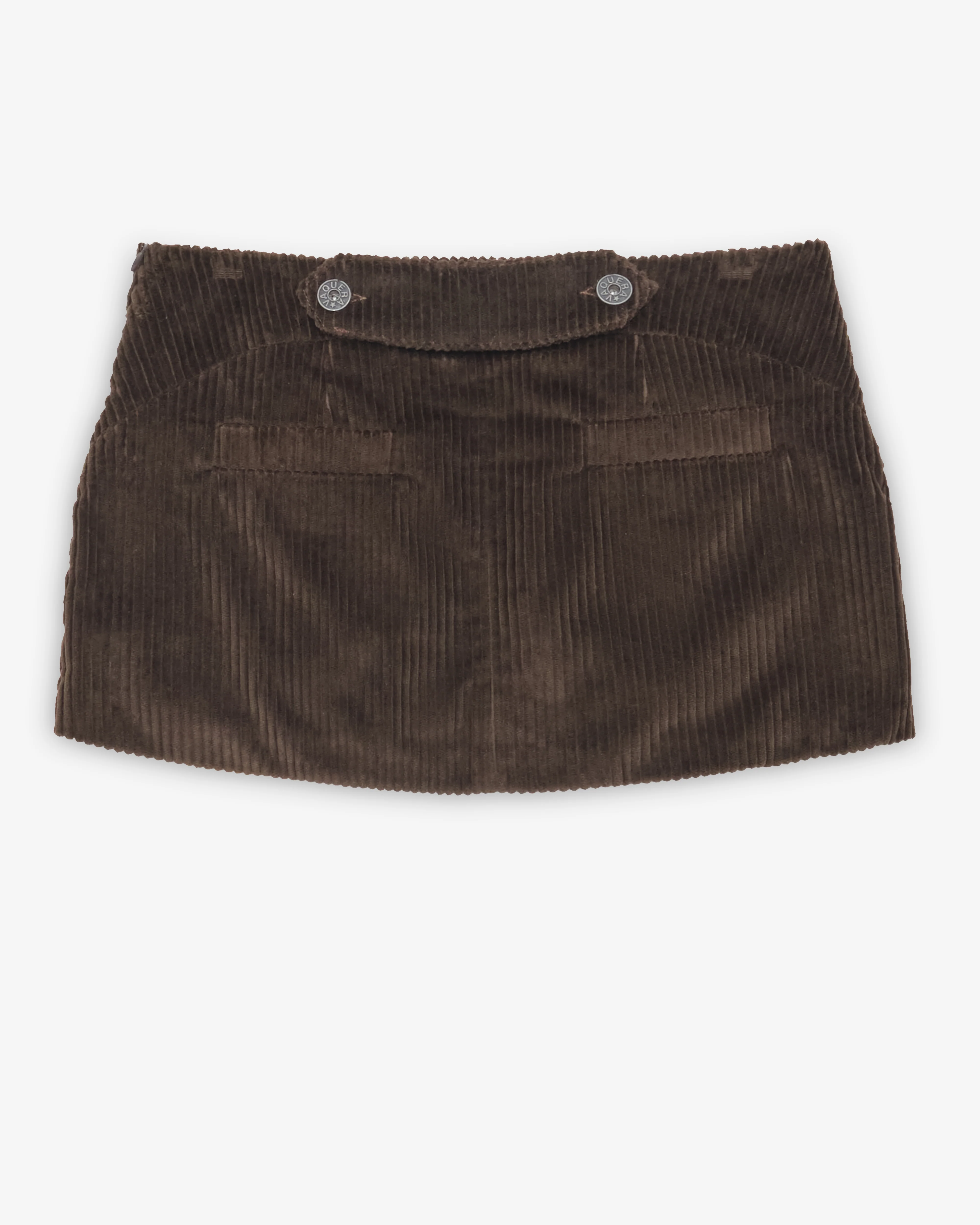 Vaquera - Women's Corduroy Skirt - (Brown)