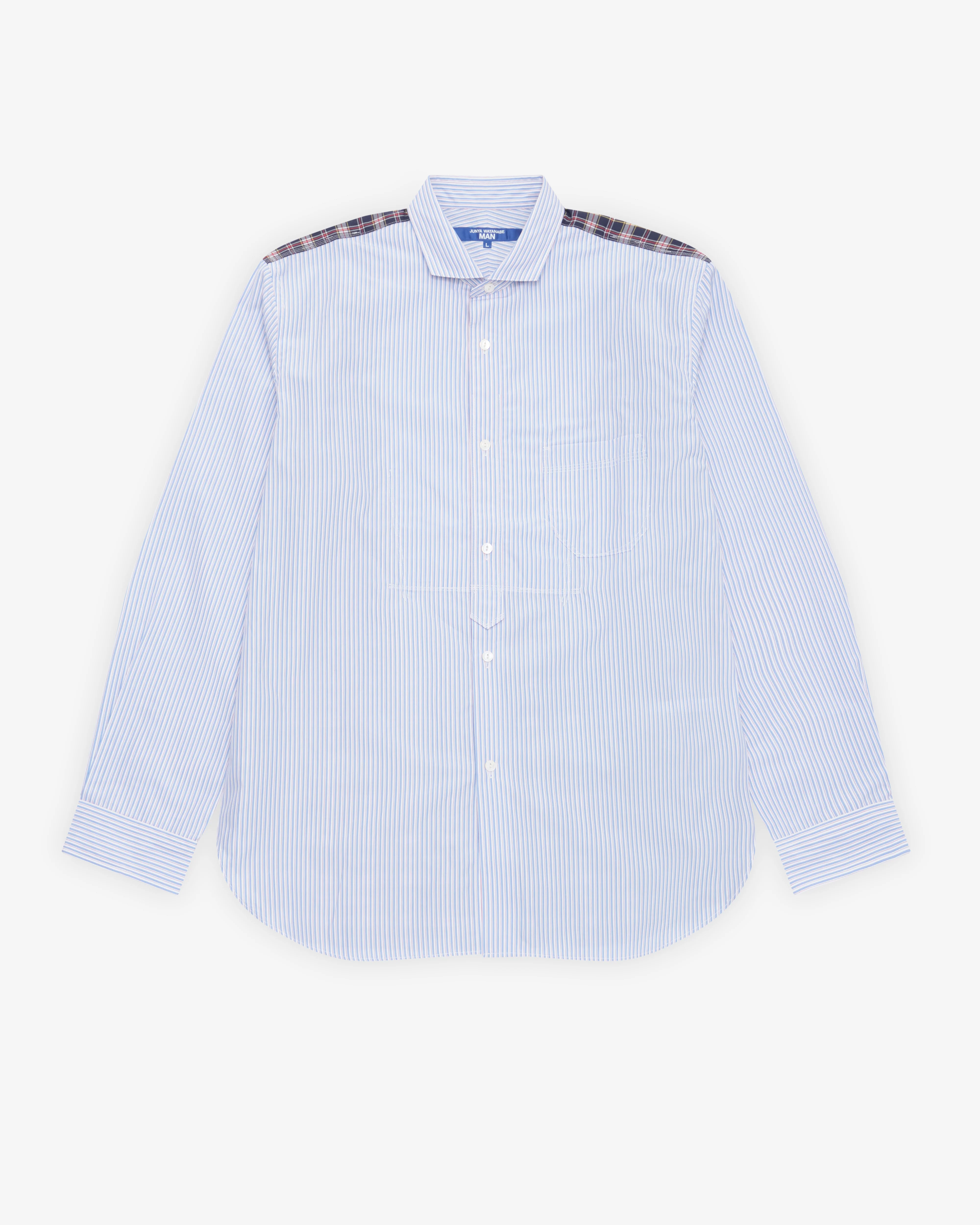 Junya Watanabe Man - Men's Panelled Shirt - (Multi)