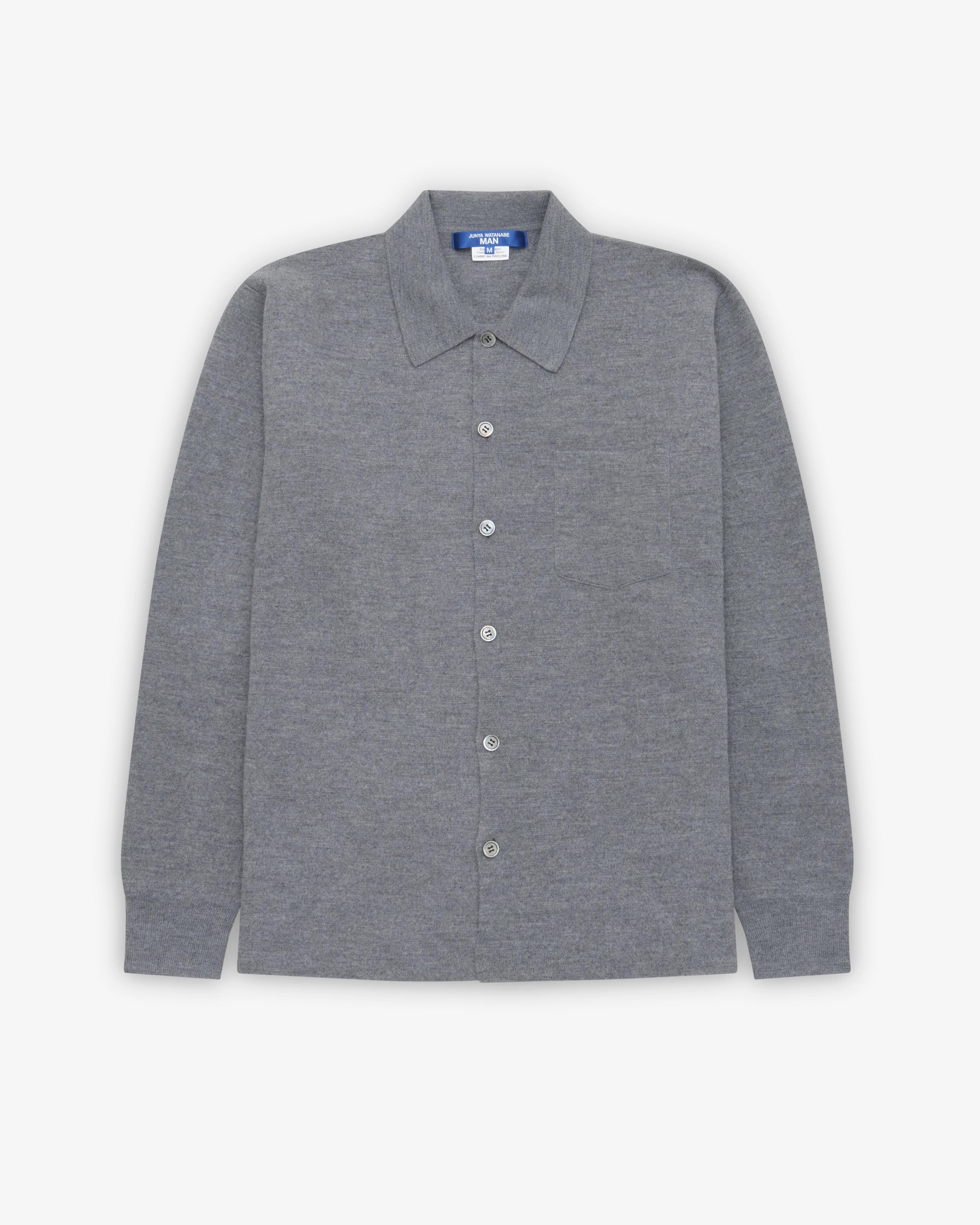 Junya Watanabe Man - Men's Wool Polo - (Gray)
