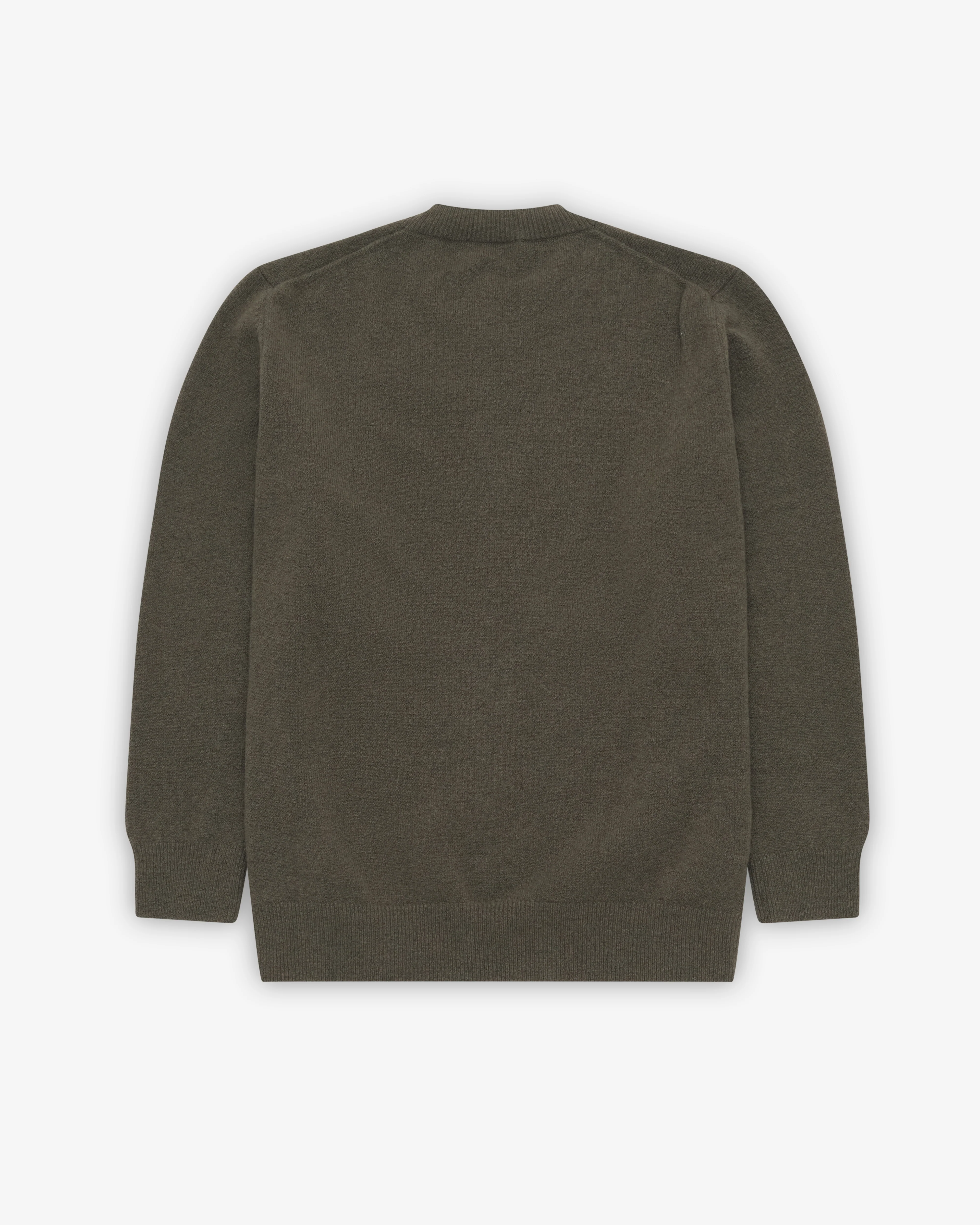 Simone Rocha - Men's Merino Lace Up Hem Jumper - (Khaki)
