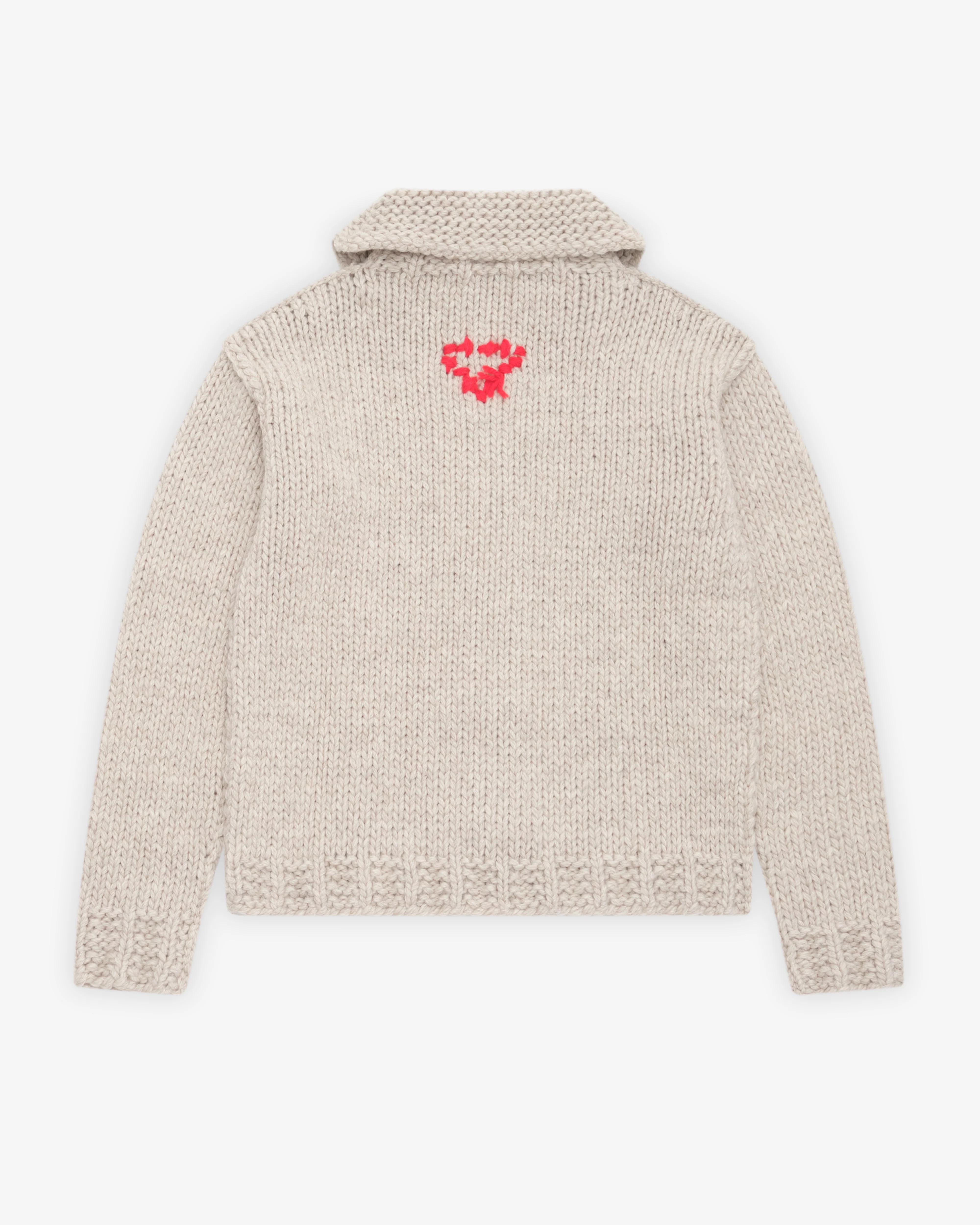 Prada - Women's Wool Zipper Cardigan - (Ivory)