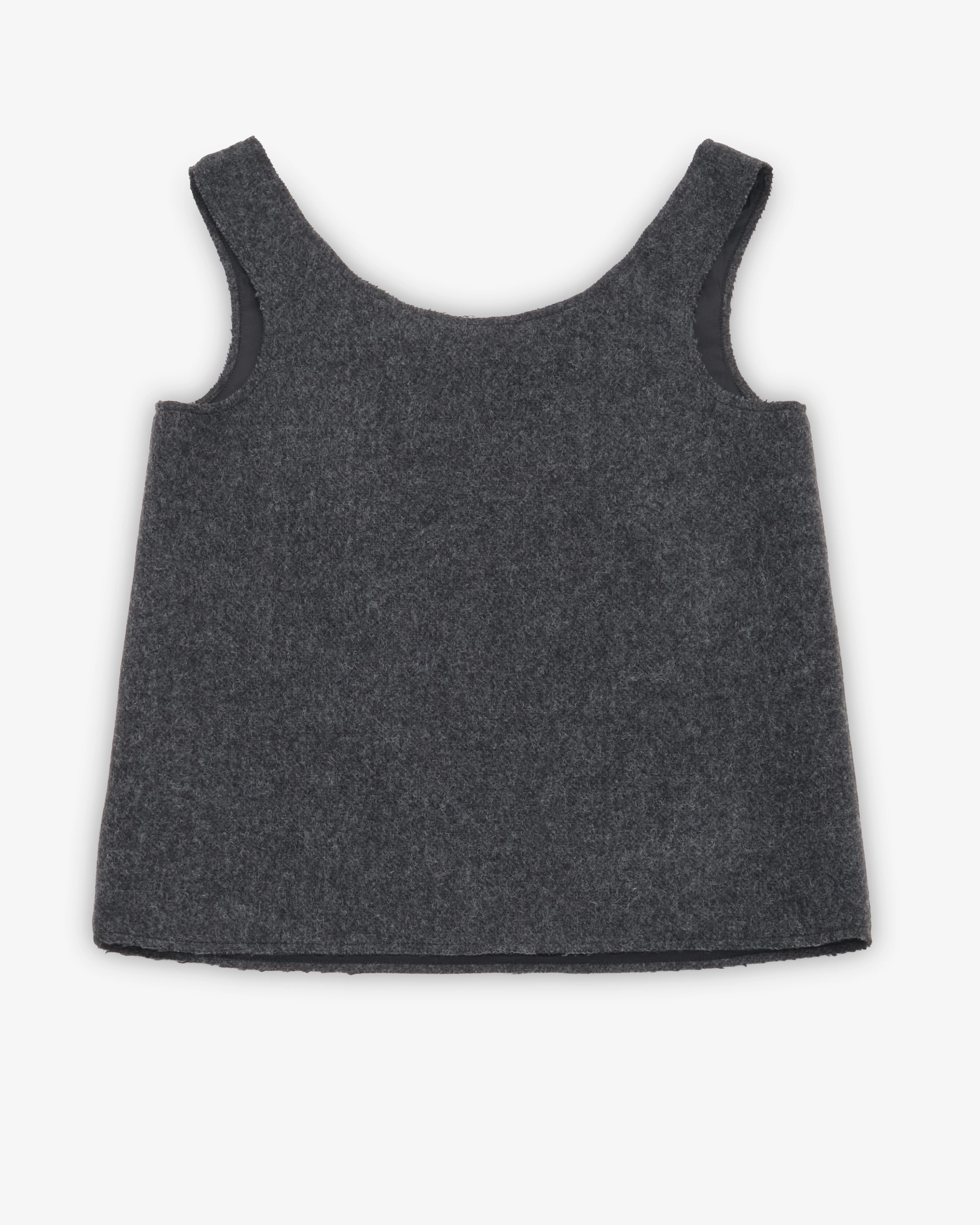 Prada - Women's Shetland Wool Top - (Anthracite)