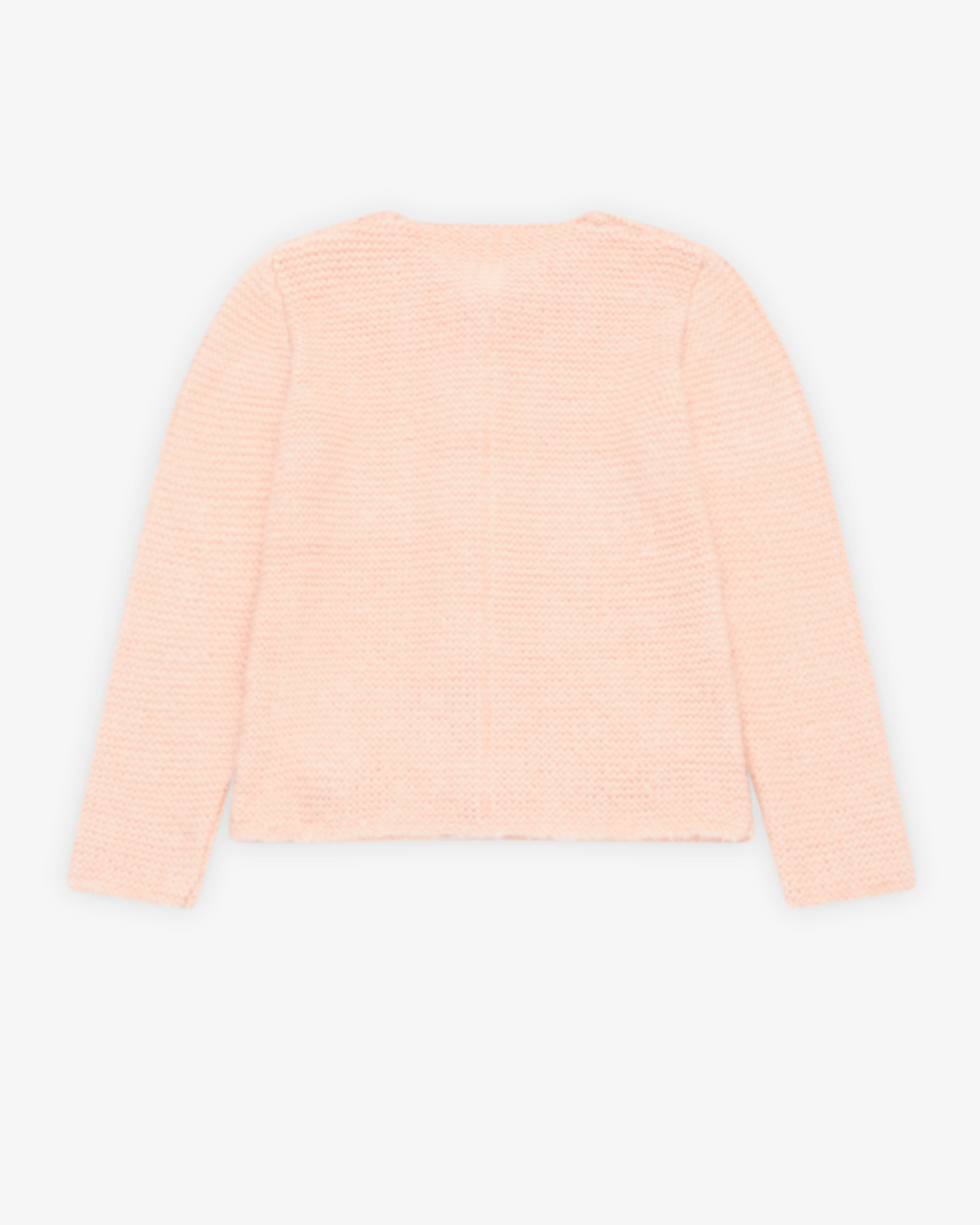 Daniela Gregis - Women's Hand Knitted Jacket - (Peach)