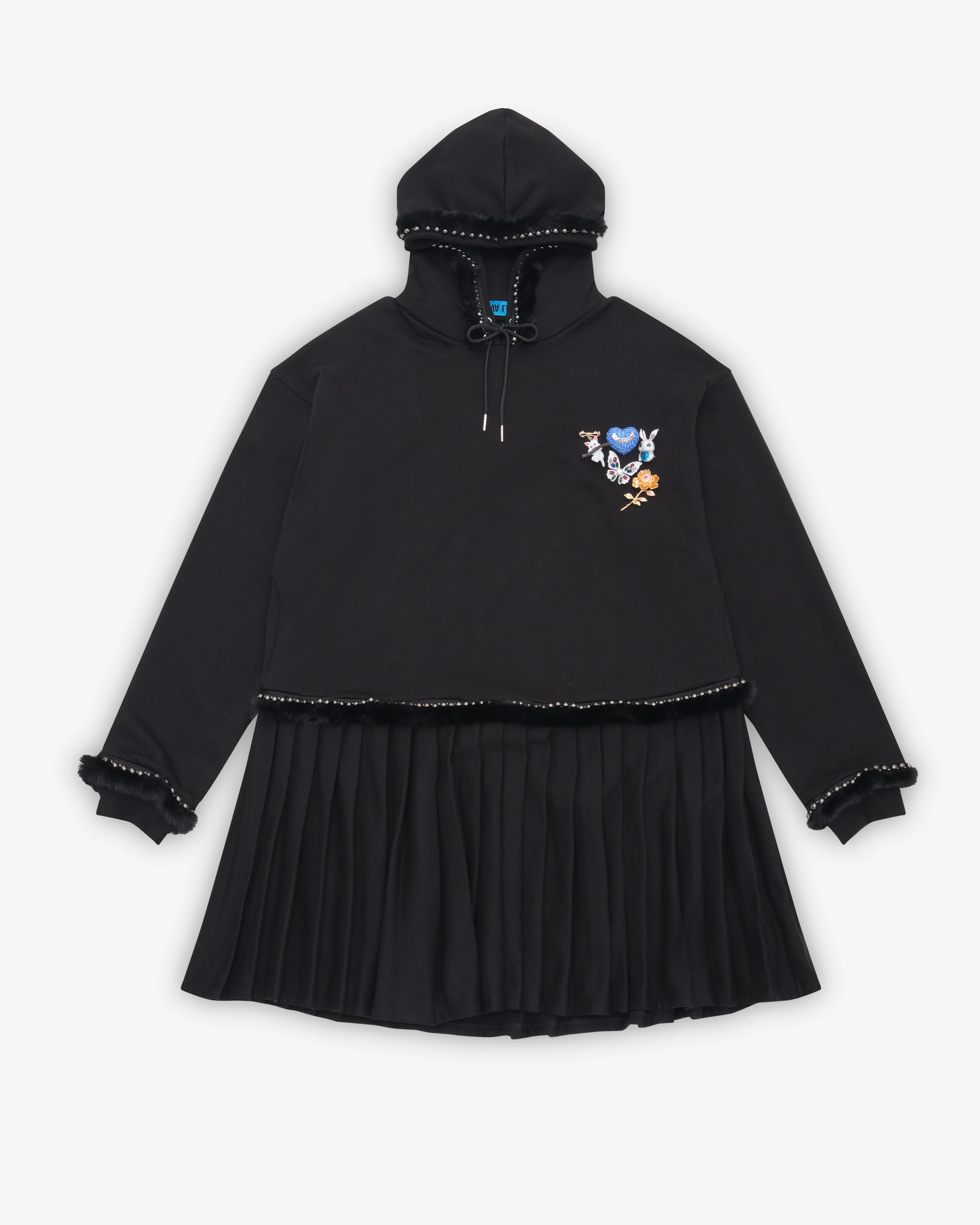Chopova Lowena - Women's Sweatshirt Dress - (Black)