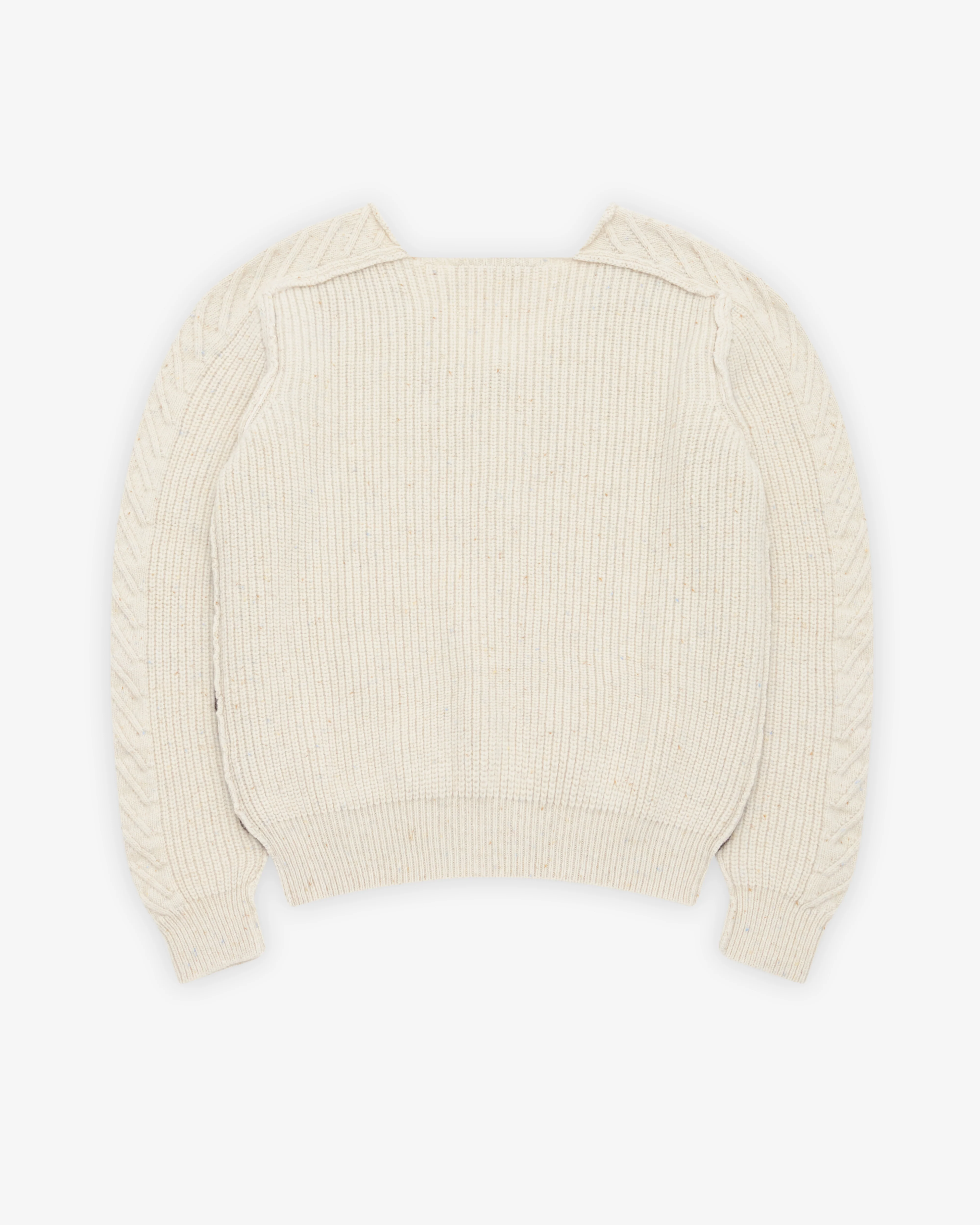 Sonia Carrasco - Women's Knit Cardigan - (Beige)