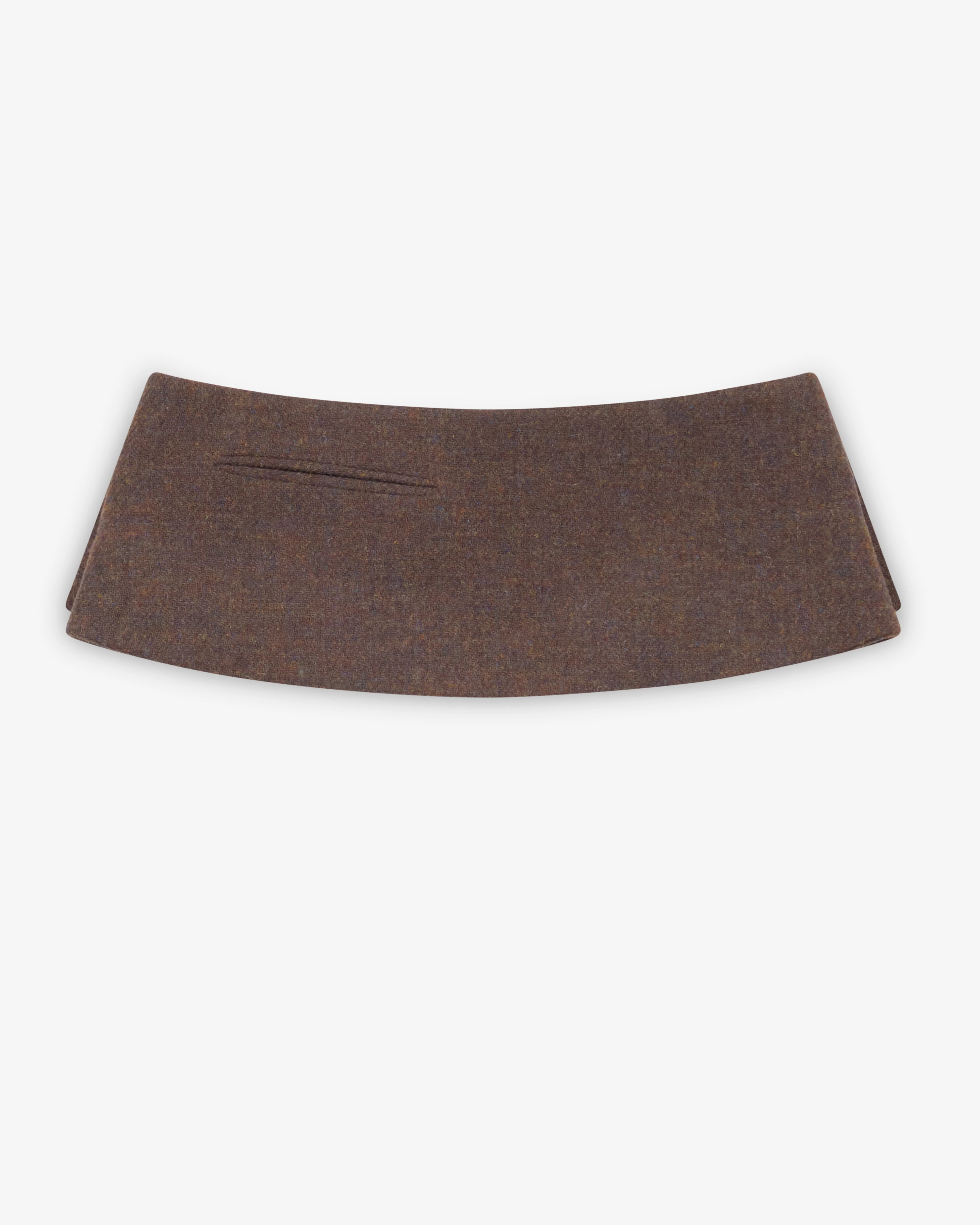 Hodakova - Women's Belt Skirt - (Brown)